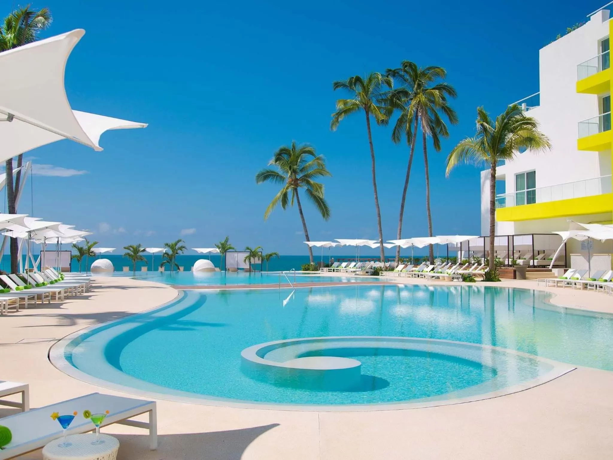 Swimming pool in Krystal Grand Puerto Vallarta - All Inclusive