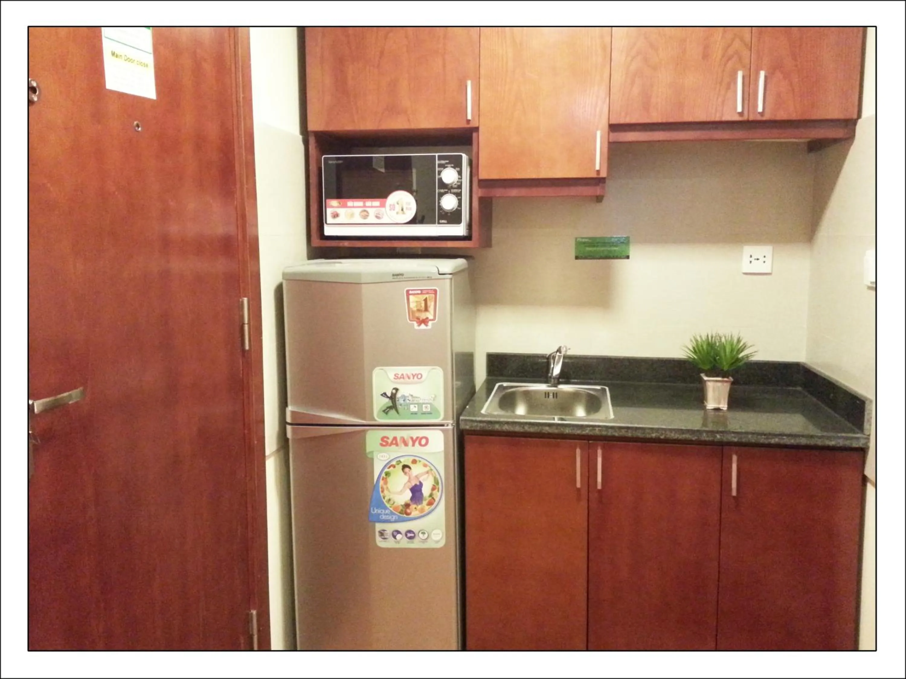 Kitchen or kitchenette in V-Studio Apartment 3