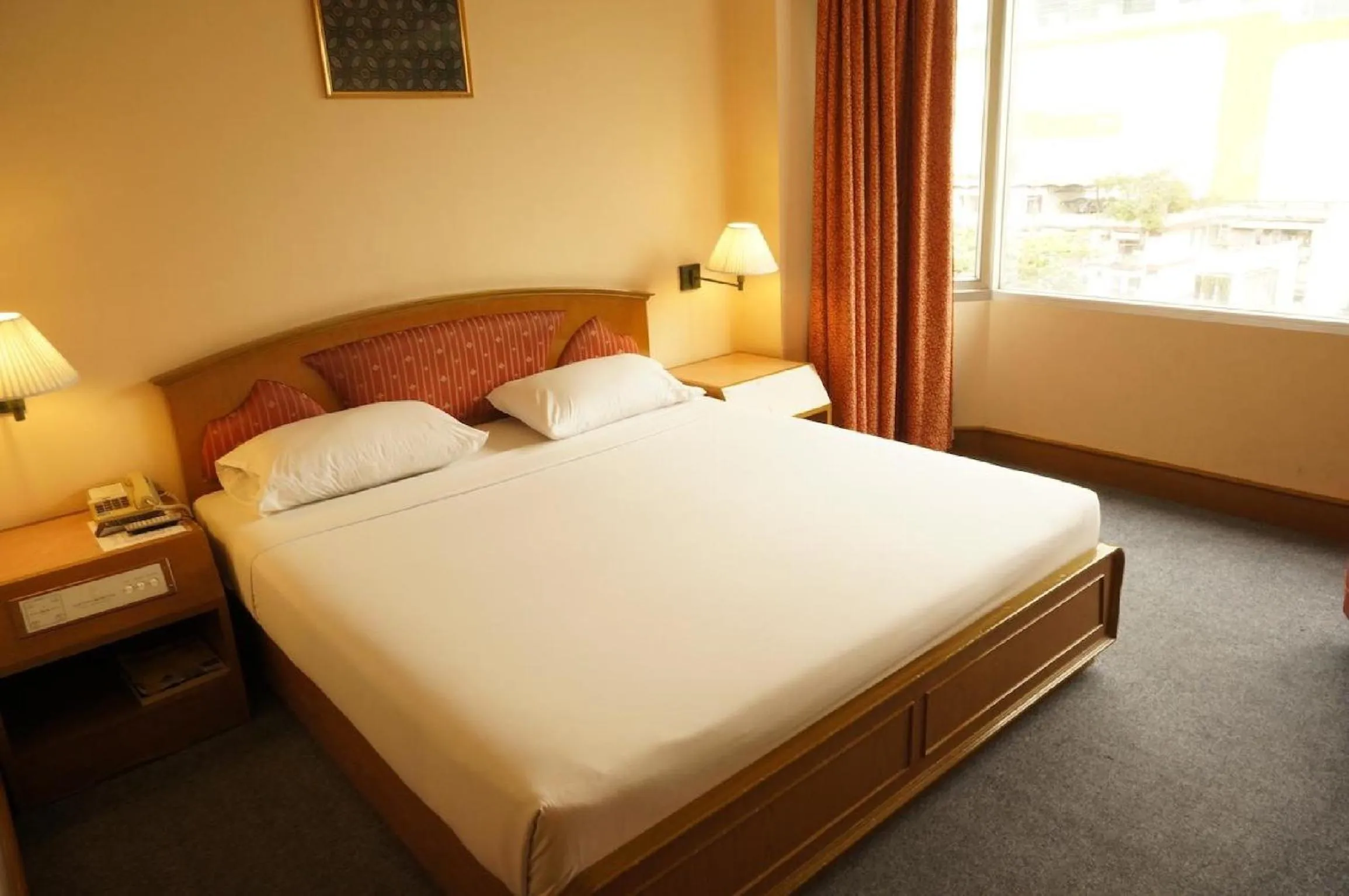 Bed in Bangkok City Inn