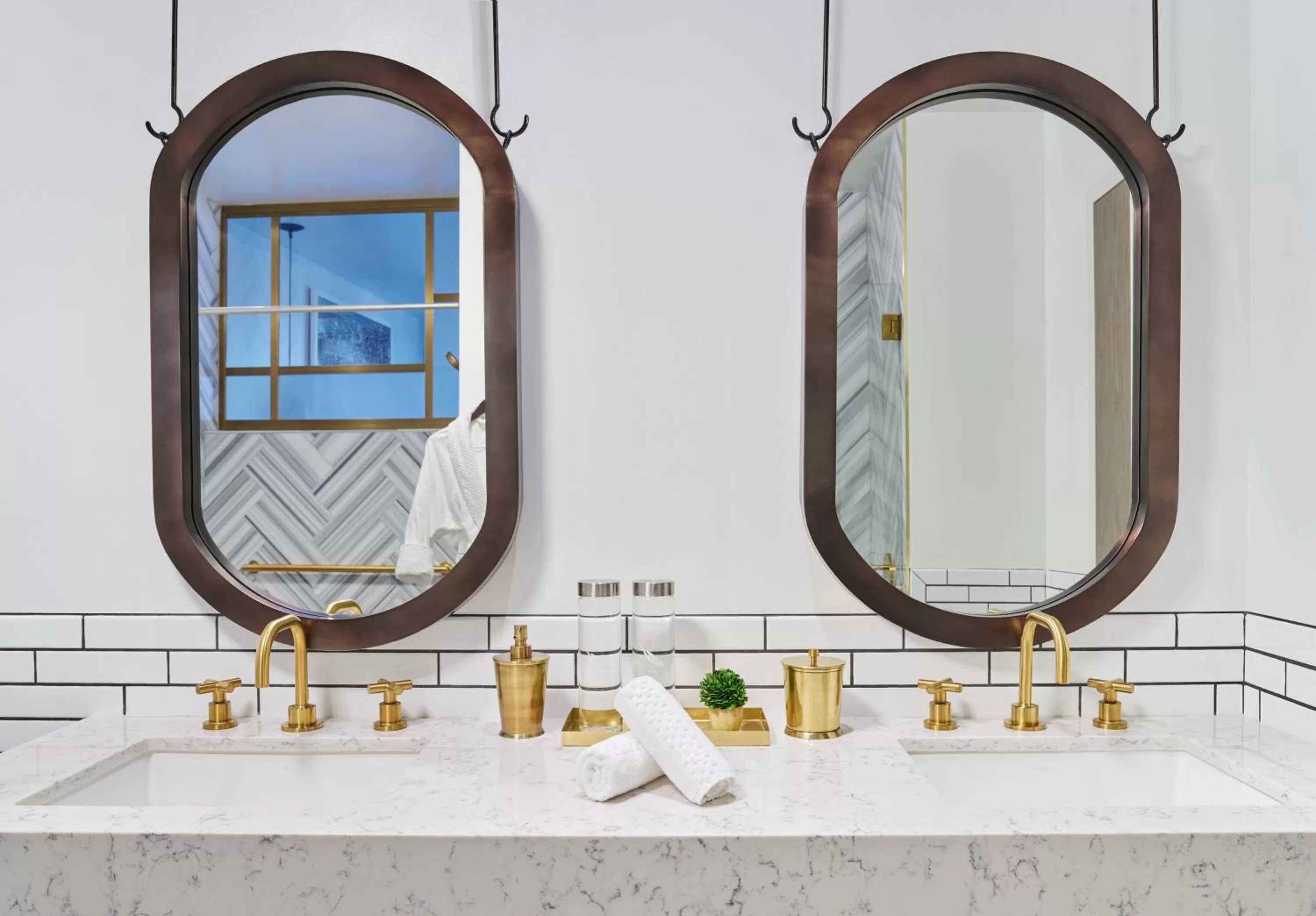 Bathroom in Halcyon - A Hotel in Cherry Creek