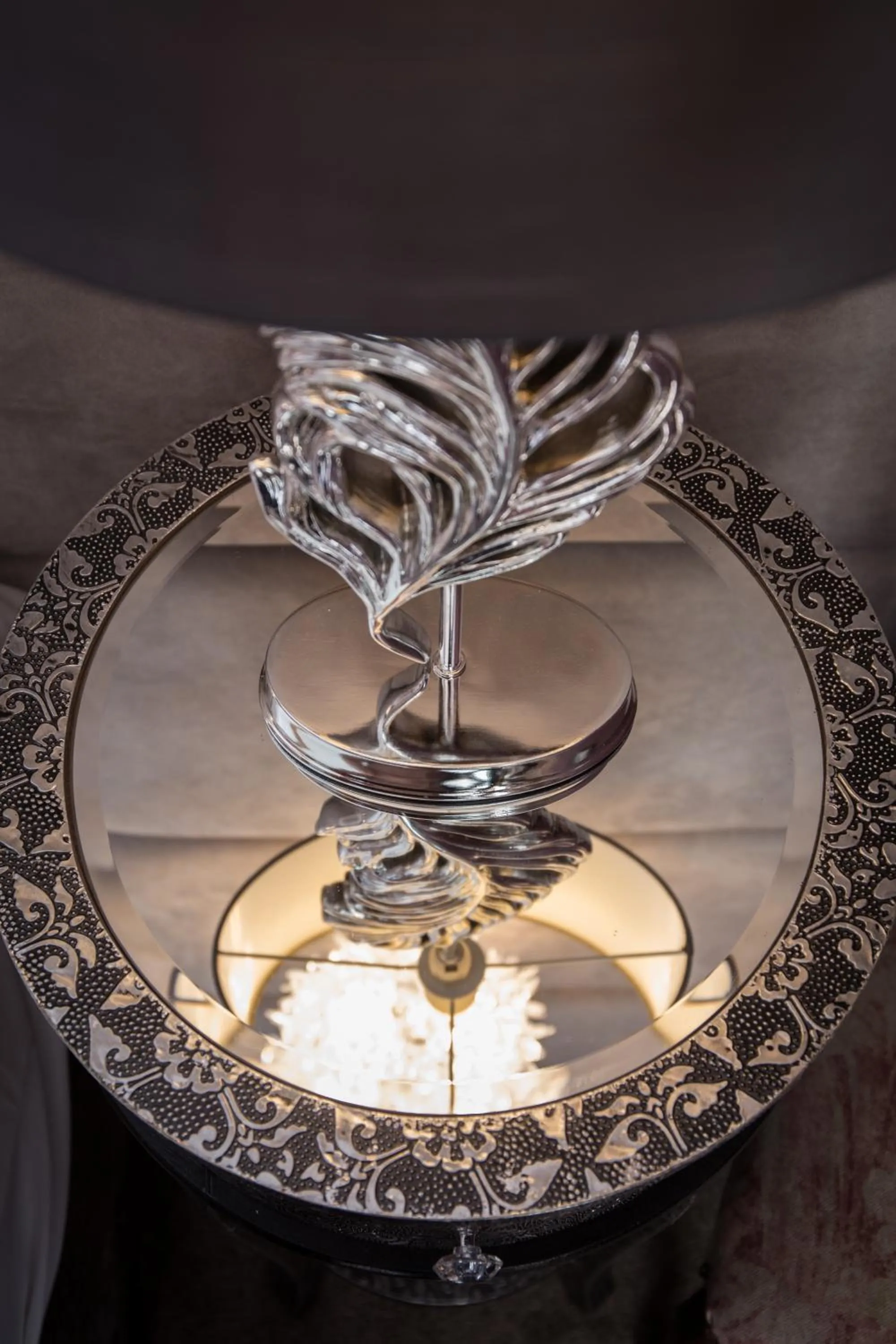 Decorative detail in The White Hart Hotel