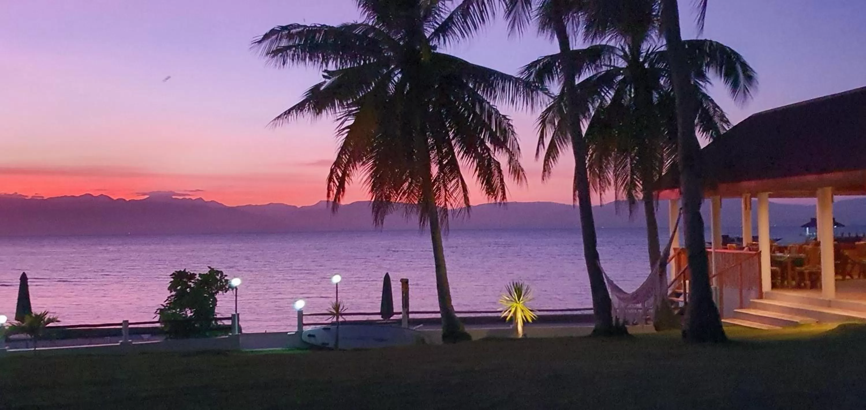 Sunset in Tauig Beach Resort