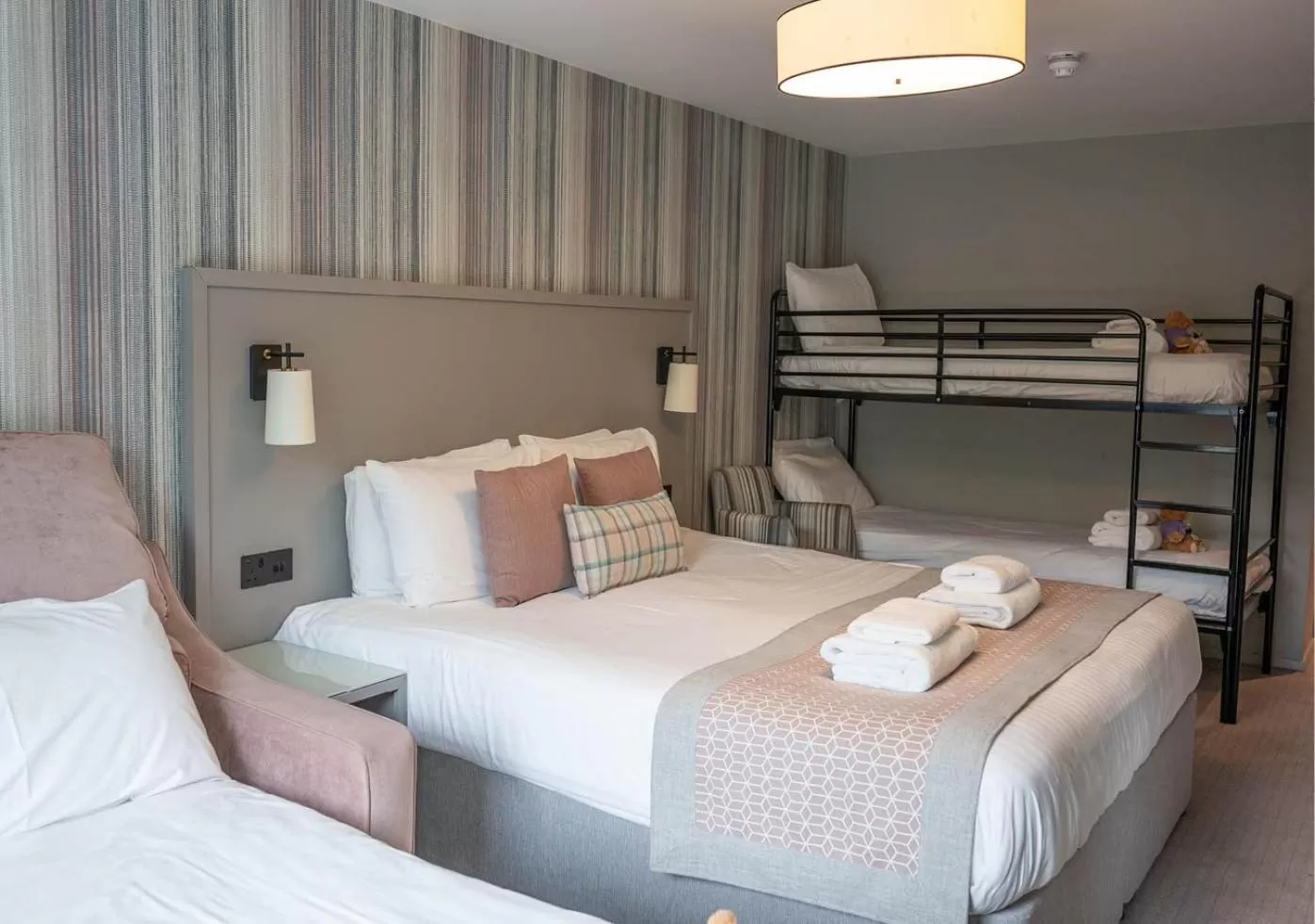 Bedroom, Bed in Gretna Hall Hotel