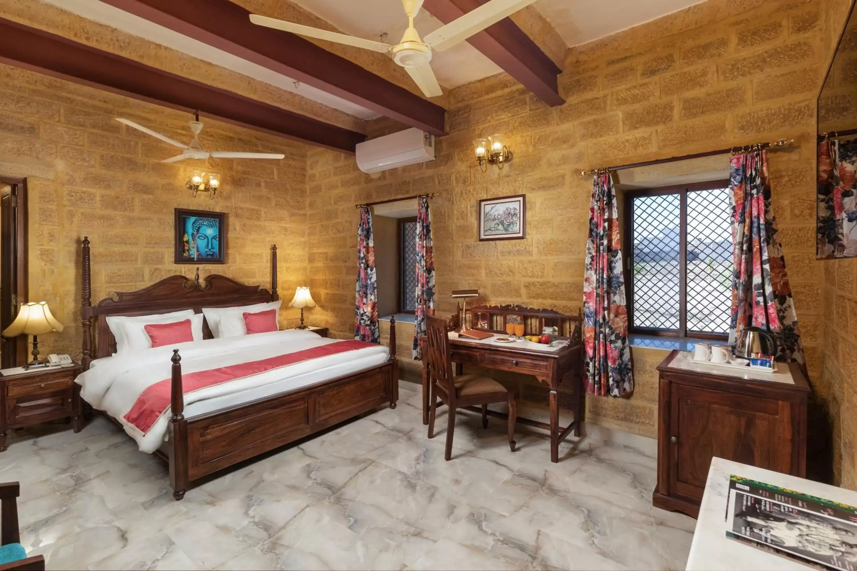 Deluxe Room in WelcomHeritage Mohangarh Fort Deluxe Room in WelcomHeritage Mohangarh Fort