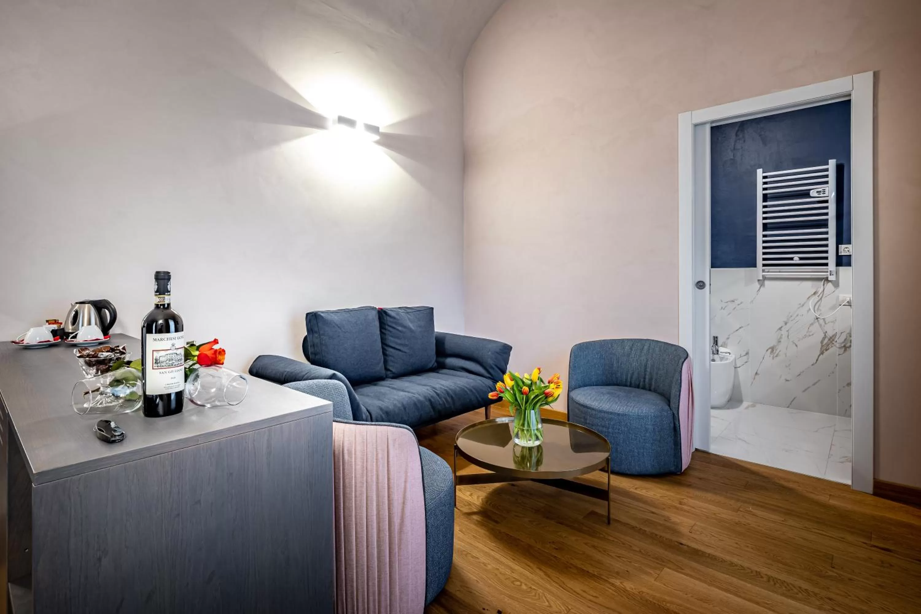 Living room in Hotel La Scaletta al Ponte Vecchio