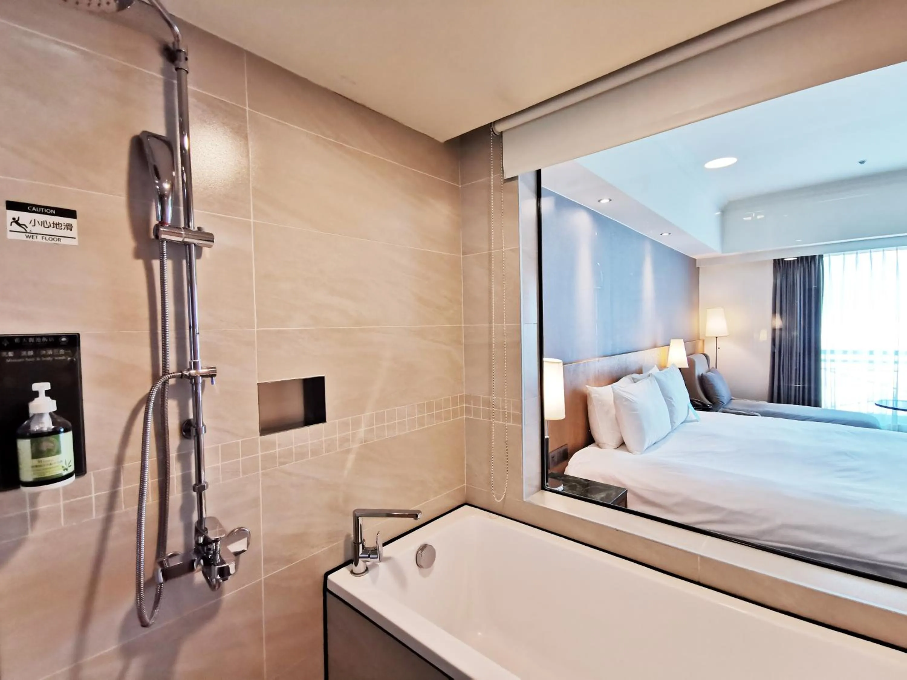 Bathroom in Azure Hotel