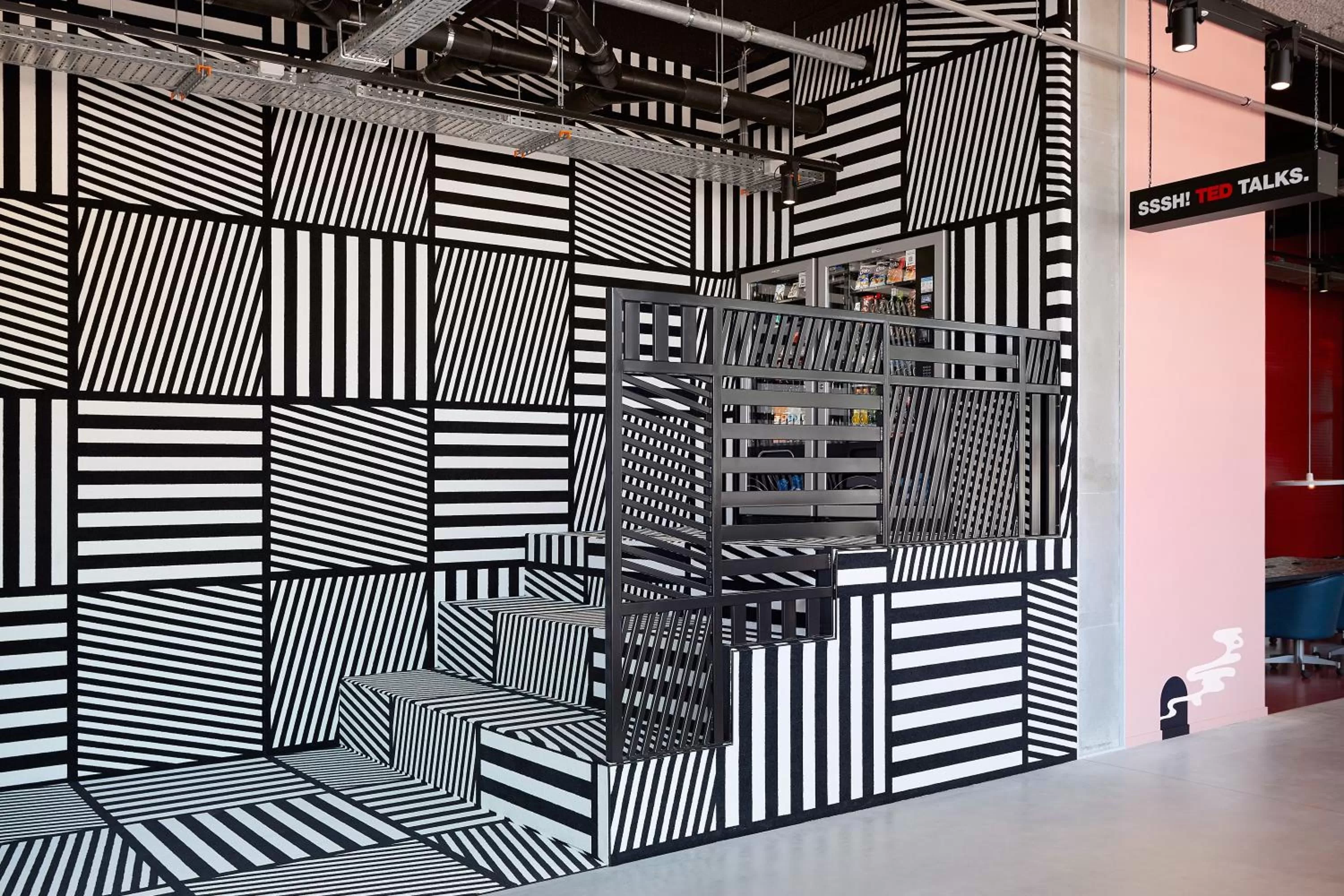 Decorative detail in The Social Hub Groningen