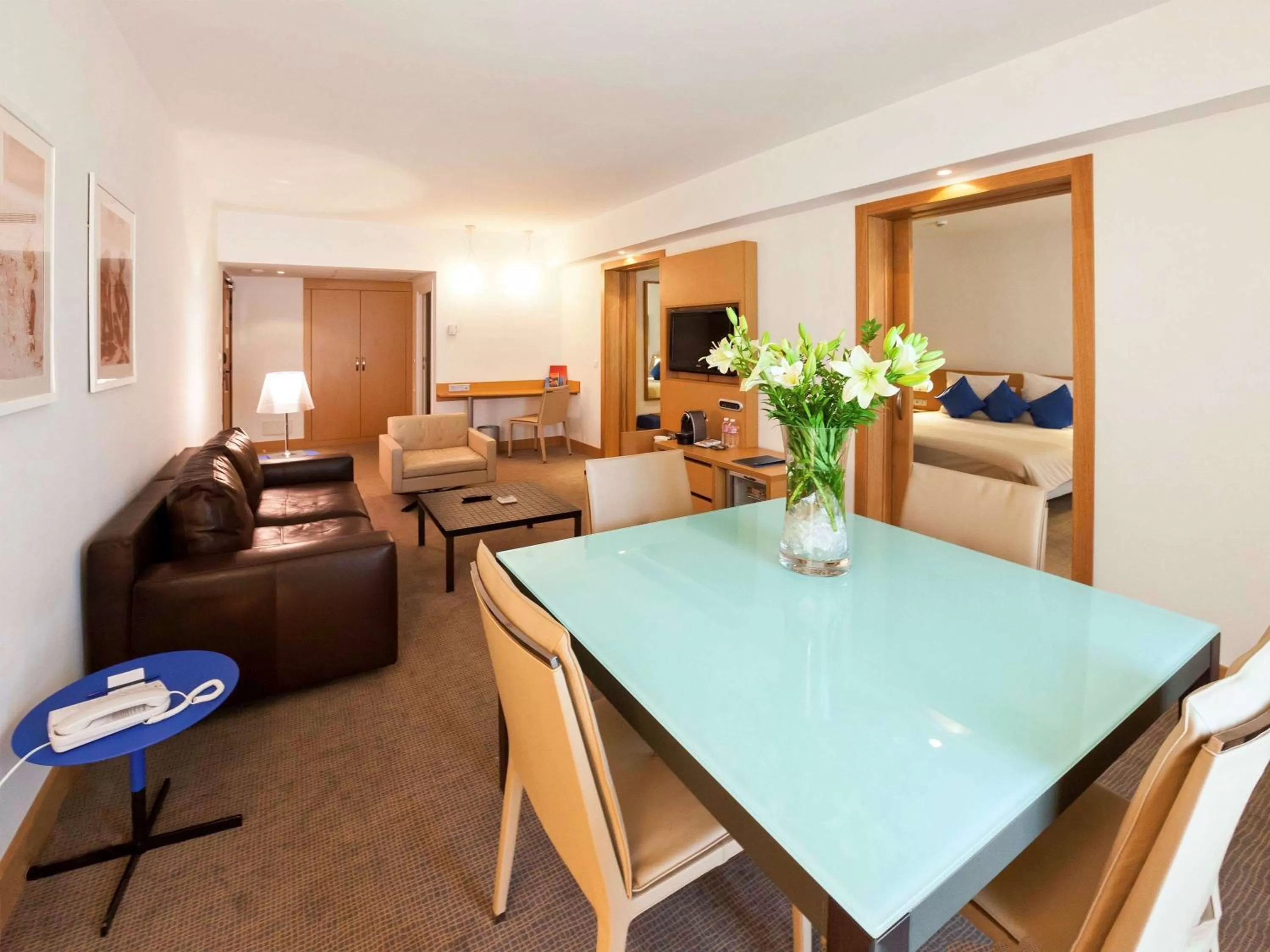 Photo of the whole room in Novotel Tunis