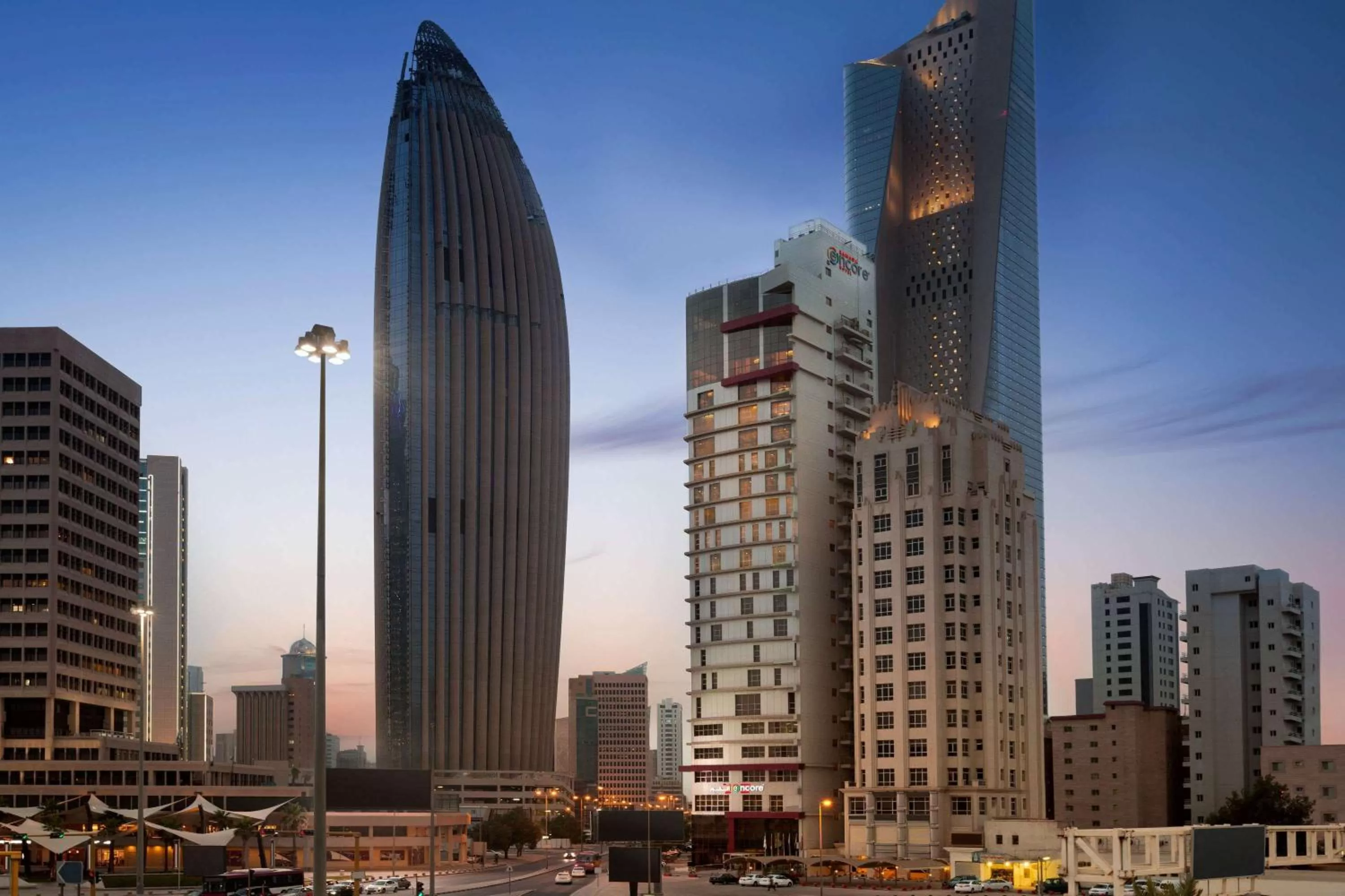 Property building in Ramada Encore by Wyndham Kuwait Downtown