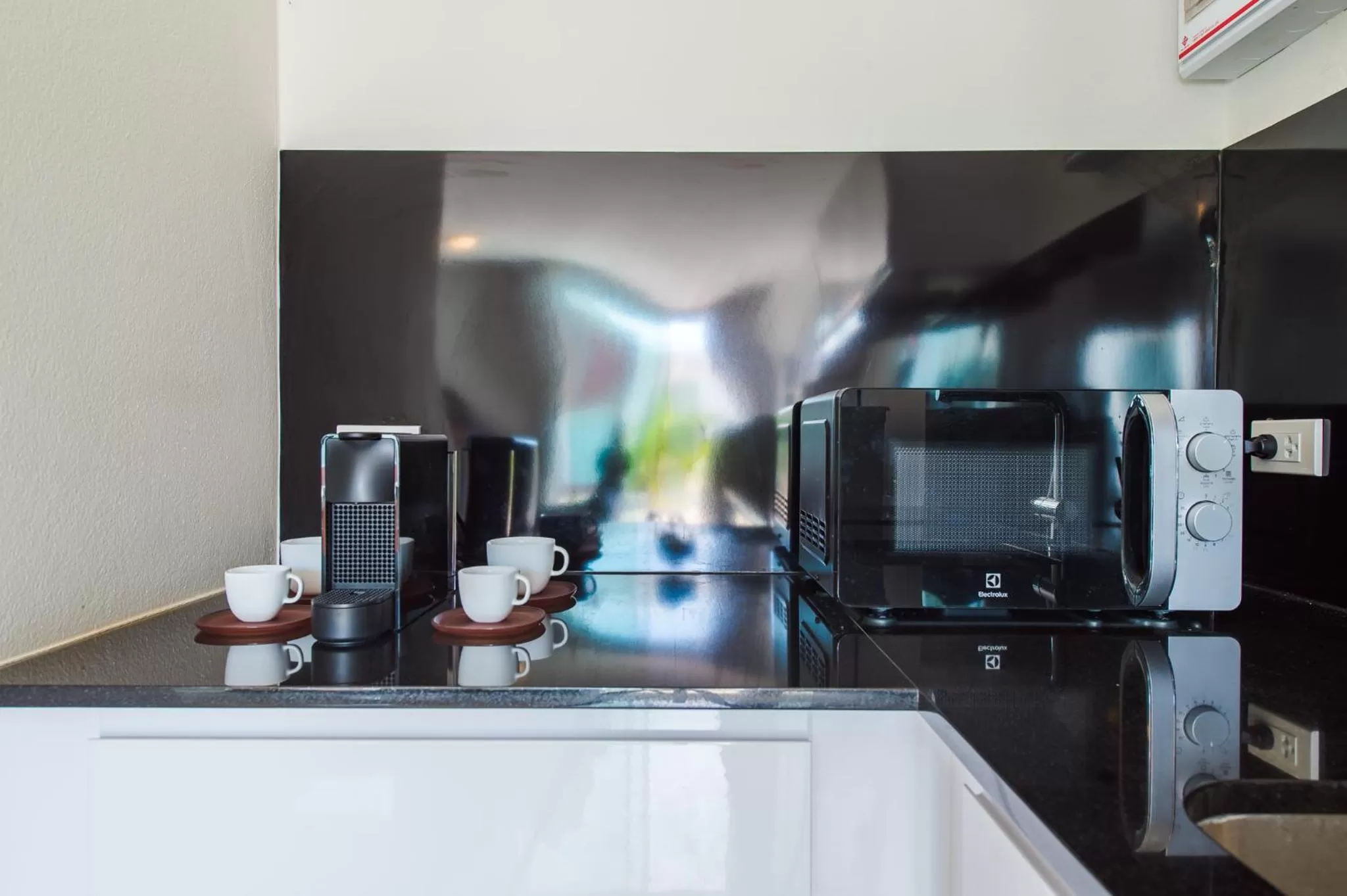 Coffee/tea facilities, Bed in The Beach Village Resort