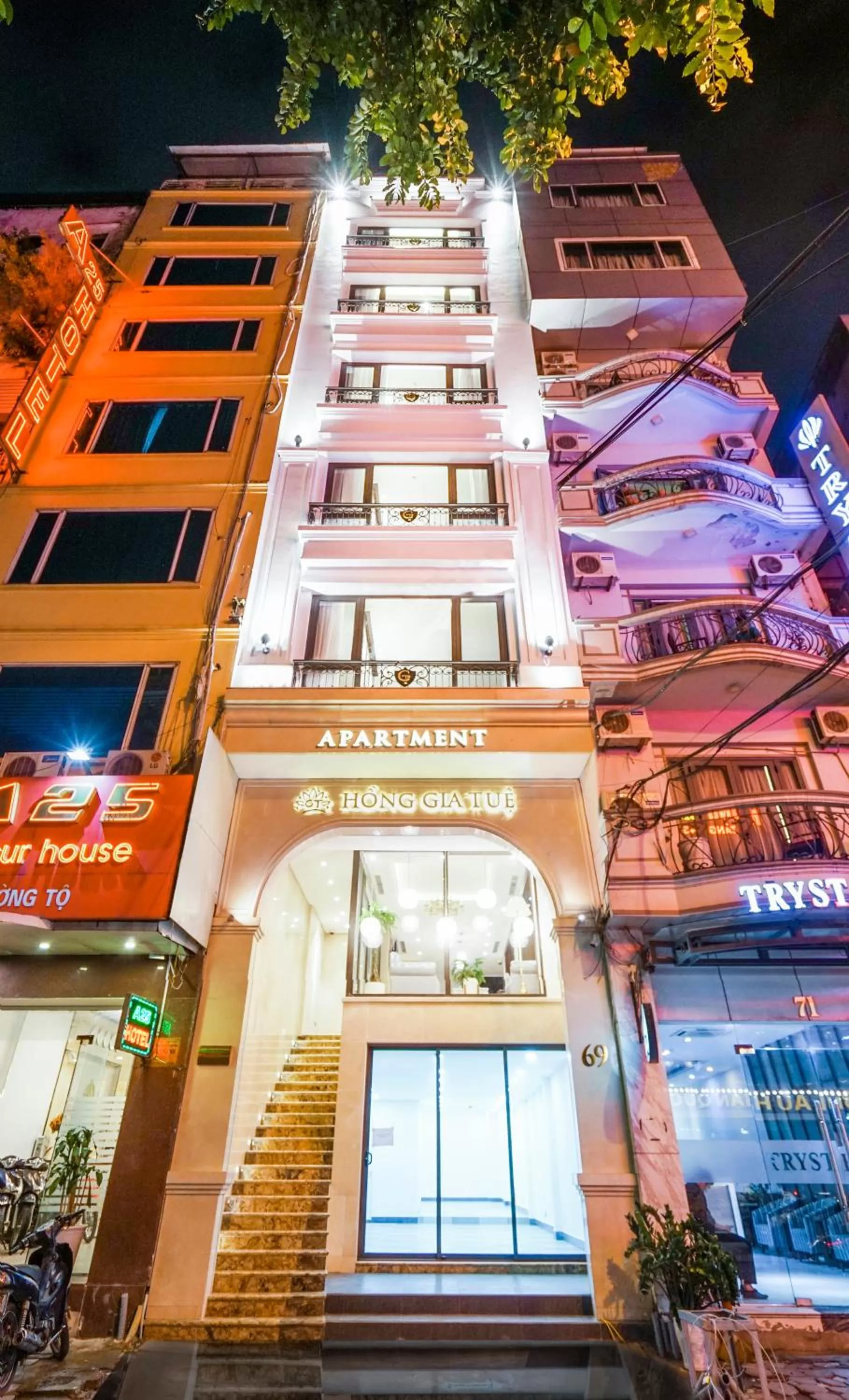 Property building in Hong Gia Tue Apartment