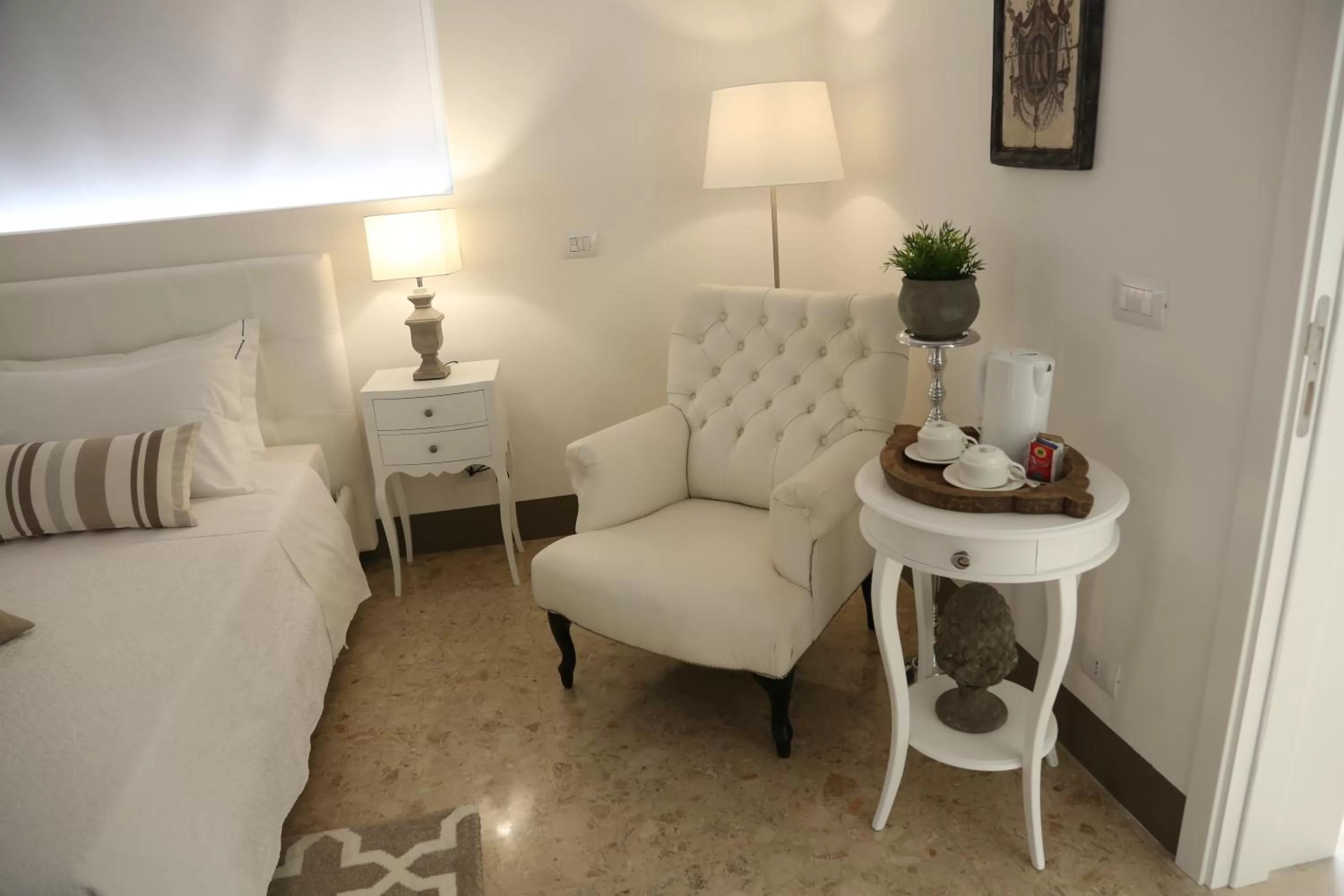 Photo of the whole room, Bed in Dimi House