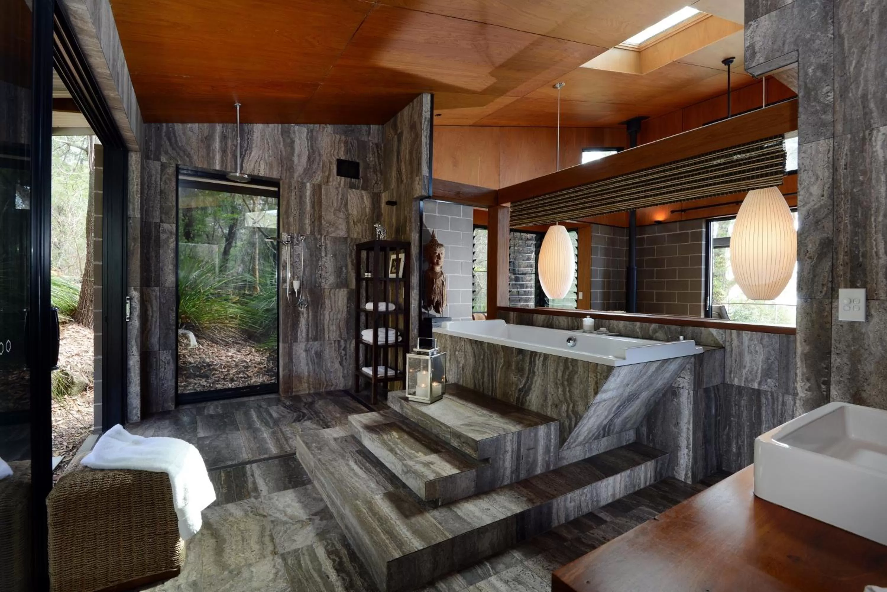 Shower, Bed in Spicers Sangoma Retreat - Adults Only