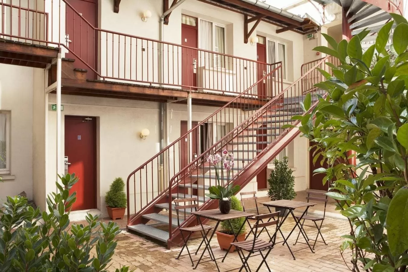 Balcony/Terrace in Hotel de l'Aqueduc