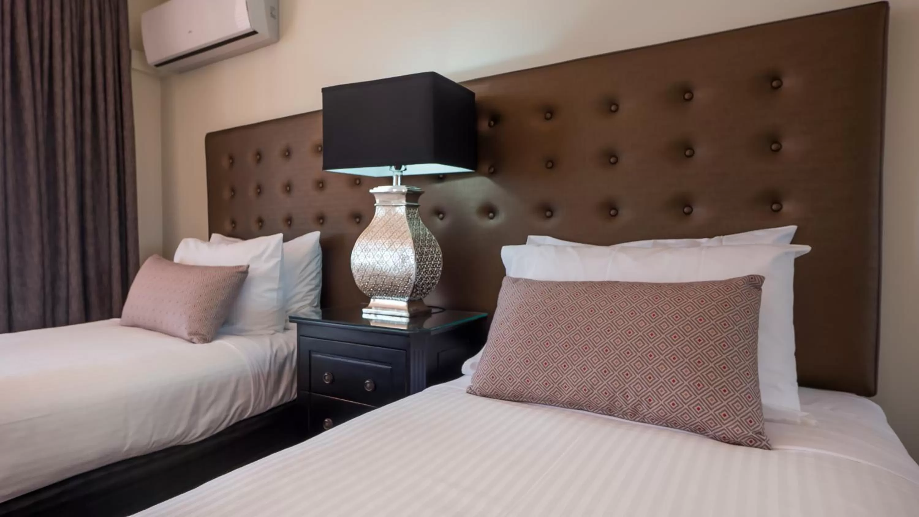 Decorative detail, Bed in Marrakesh Apartments