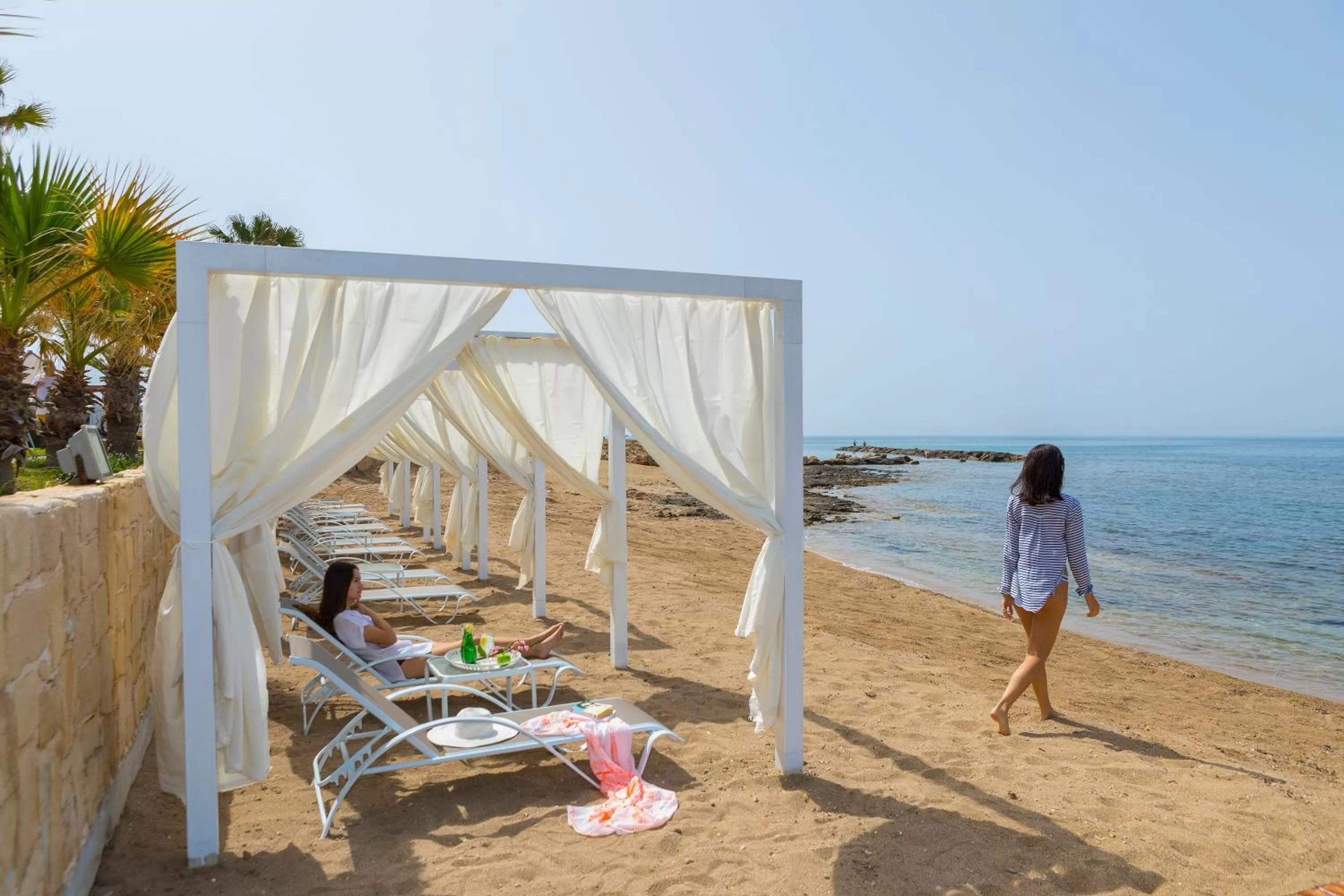 Beach in Aquamare Beach Hotel & Spa