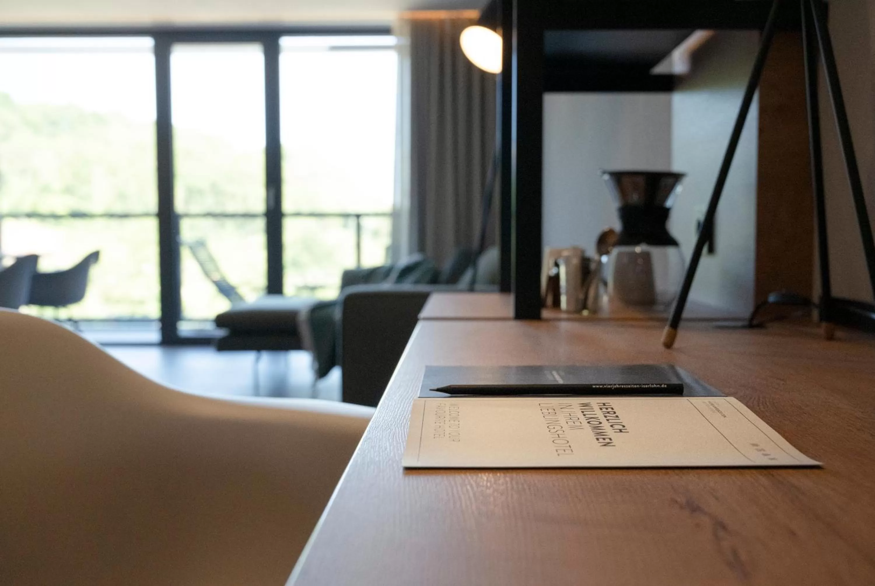 Living room in Hotel VierJahreszeiten am Seilersee