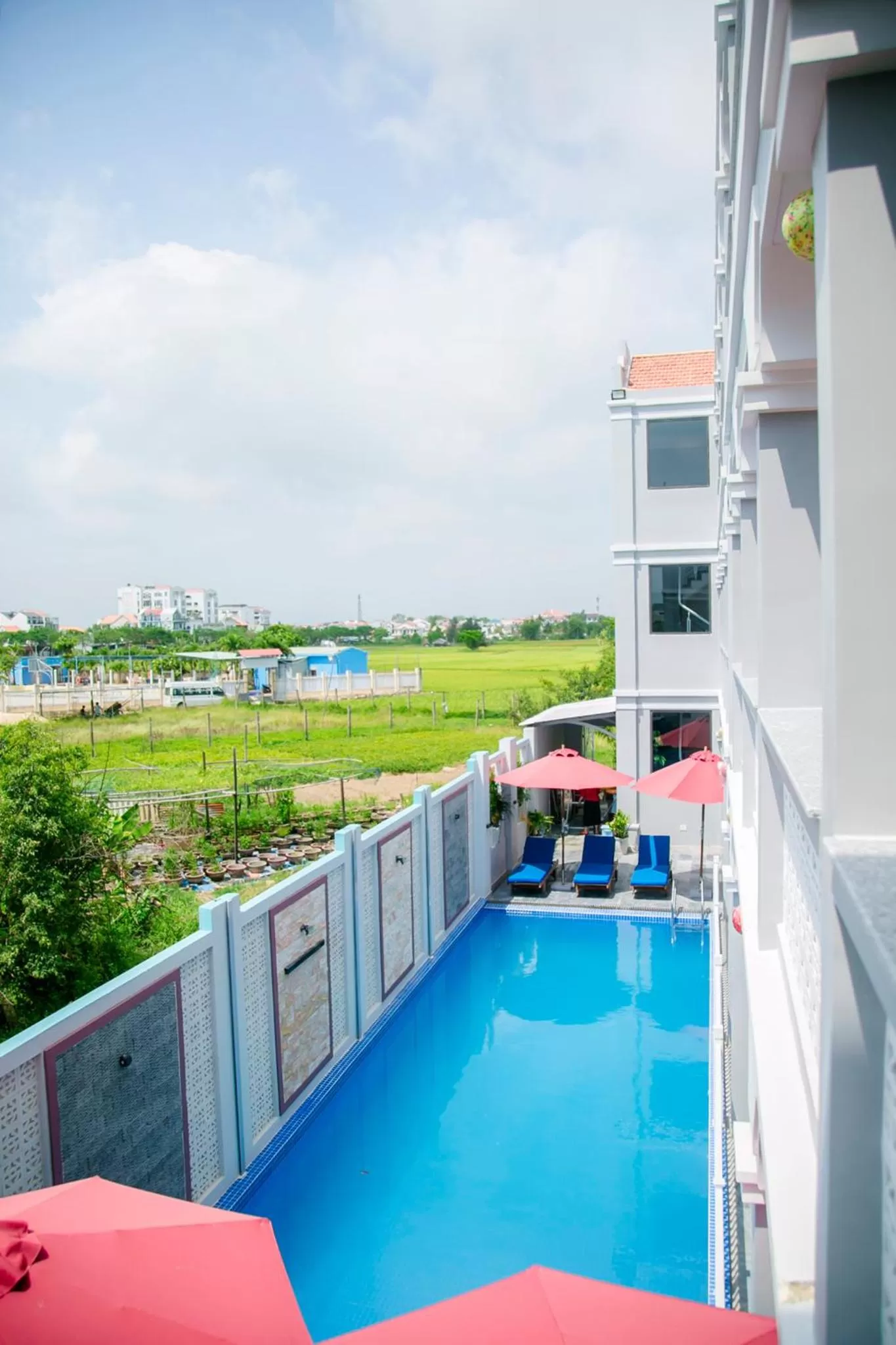 Pool view in Hào Anh Villa Hội An
