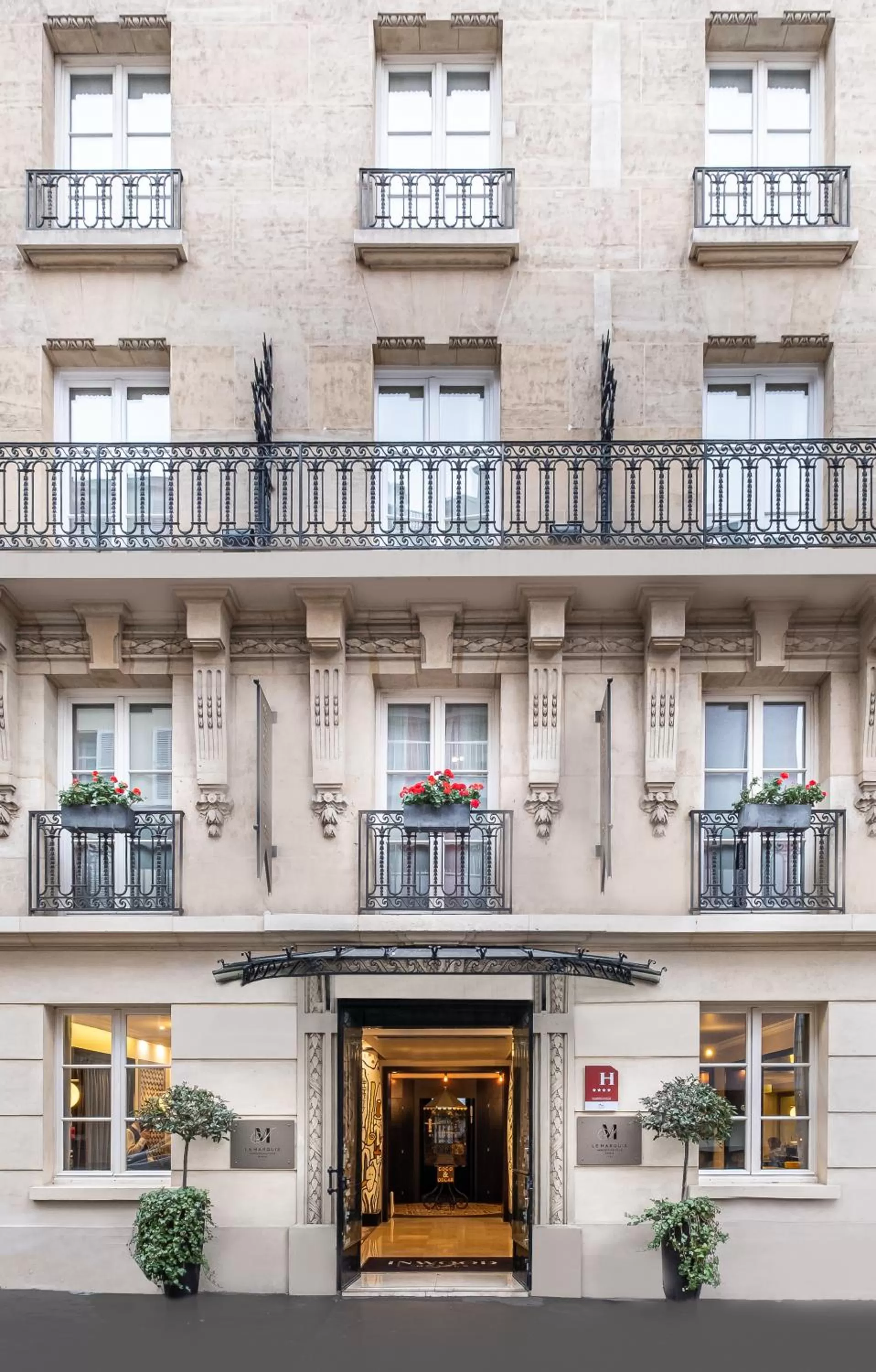Property building in Hôtel Le Marquis by Inwood Hotels