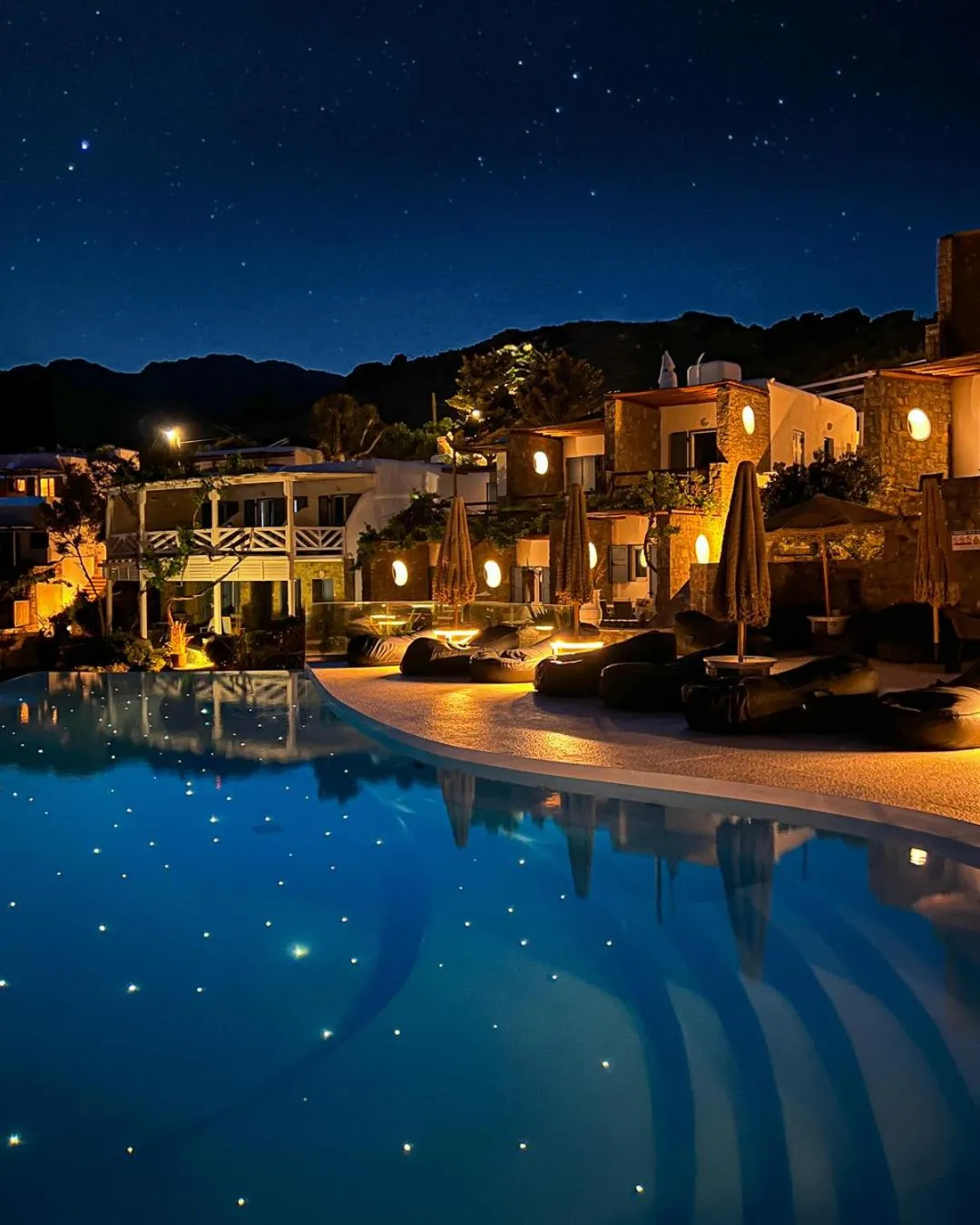 Property building in Panormos Village Hotel