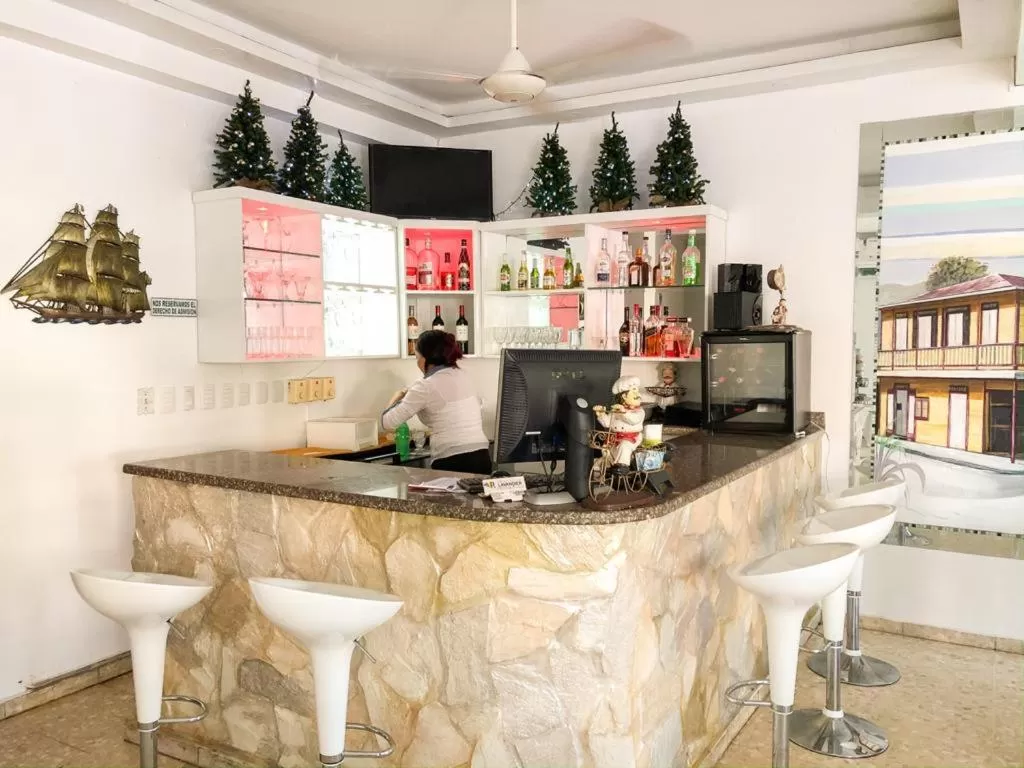 Lounge or bar in Hotel Sinai