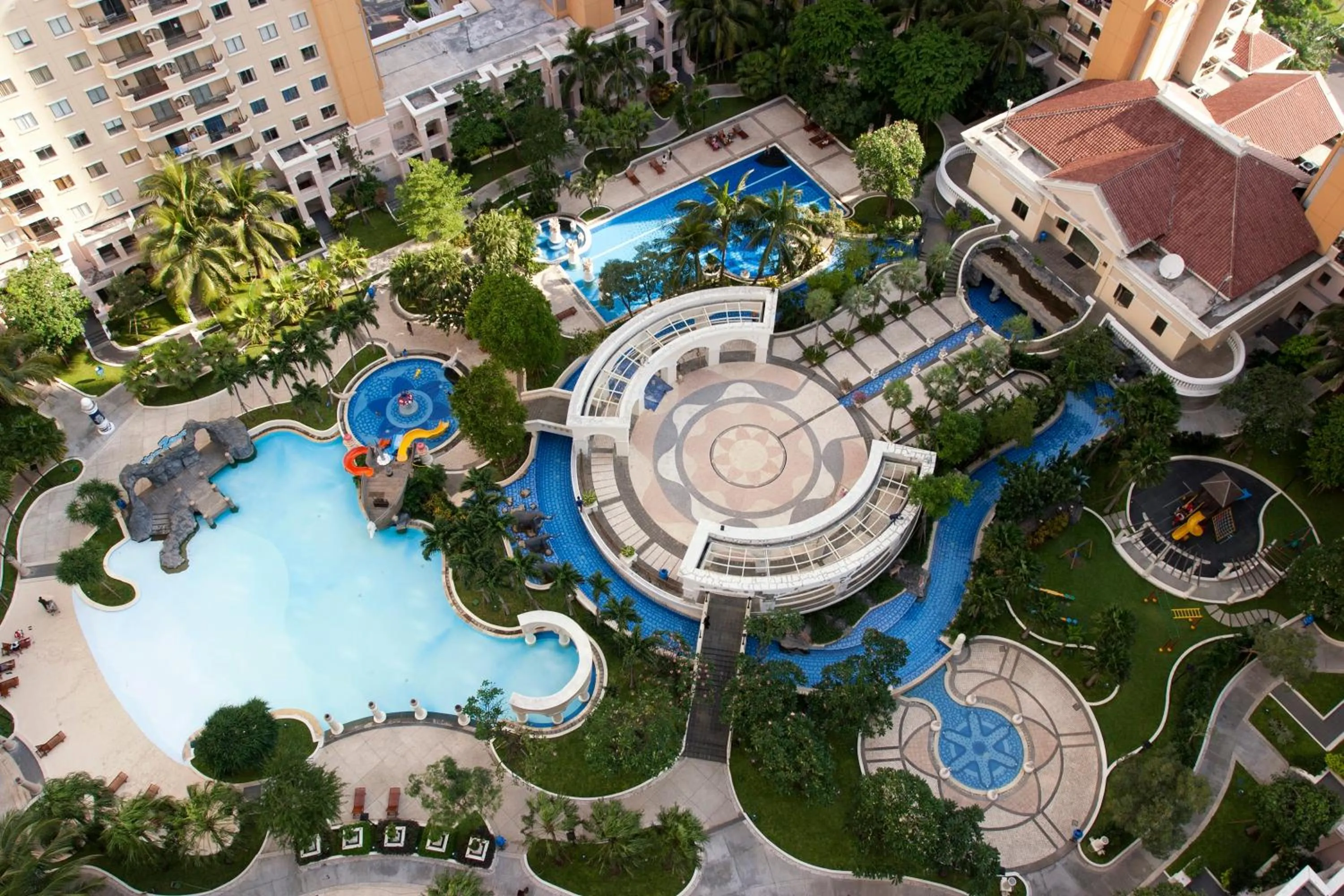 Pool view in Ascott Waterplace Surabaya