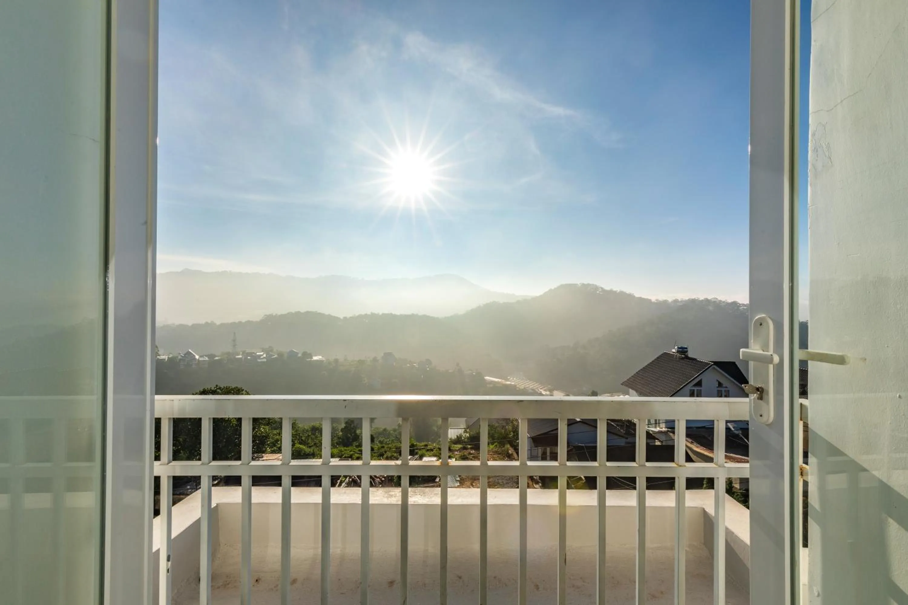 Balcony/Terrace in Dalat De Charme Village