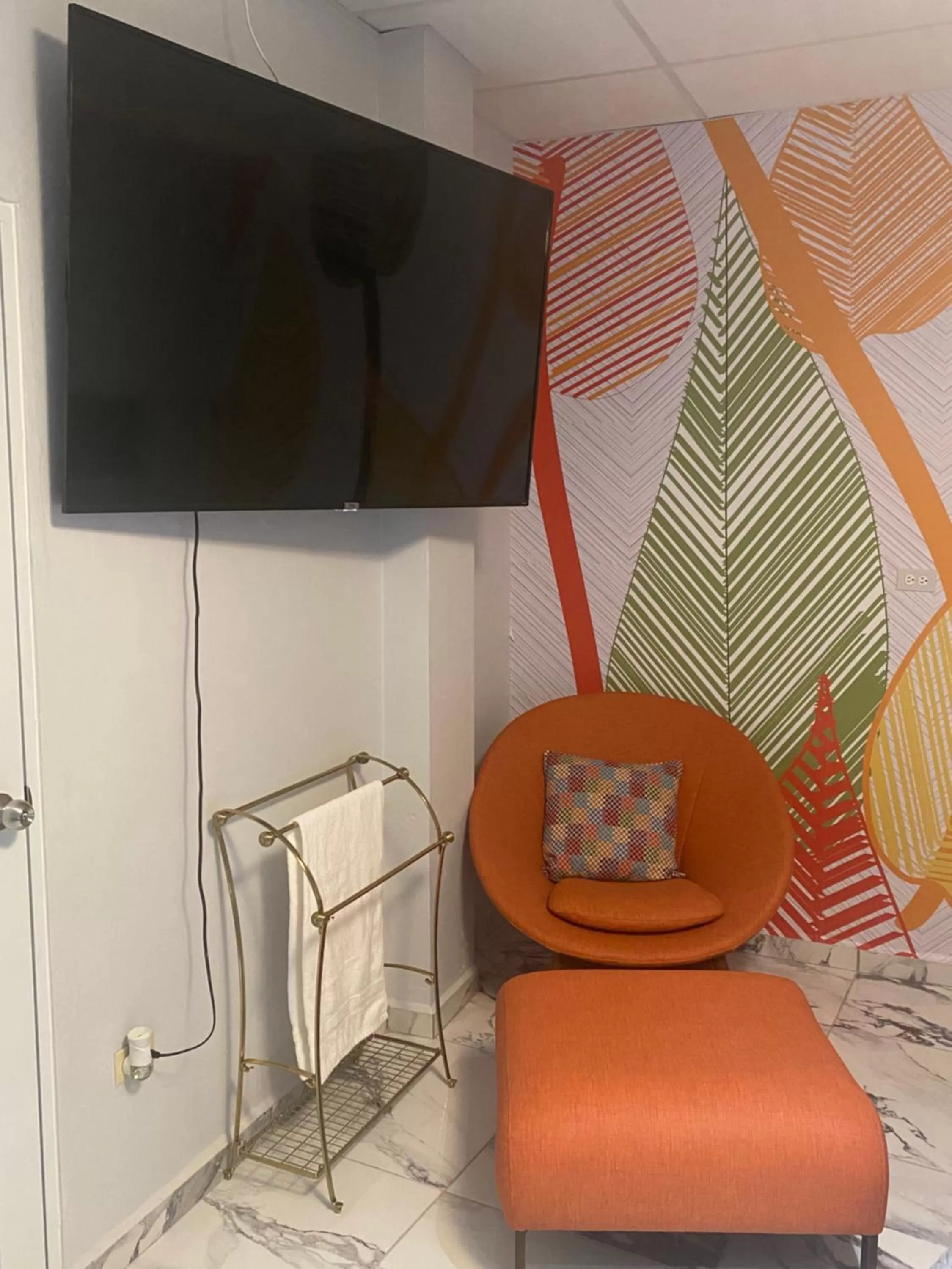 Seating area in Itza-Bella Suites