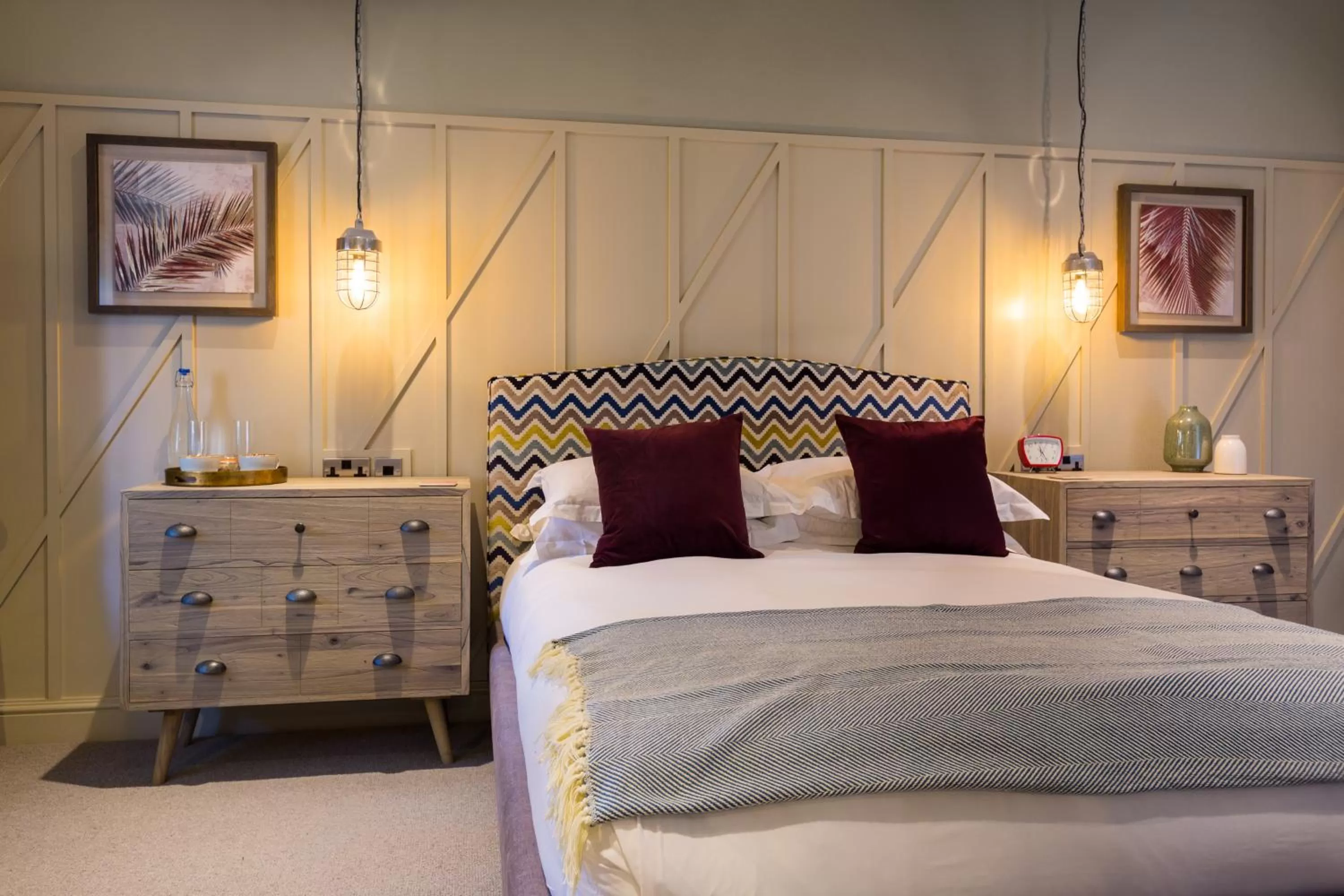 Bedroom, Bed in The Chequers Marlow