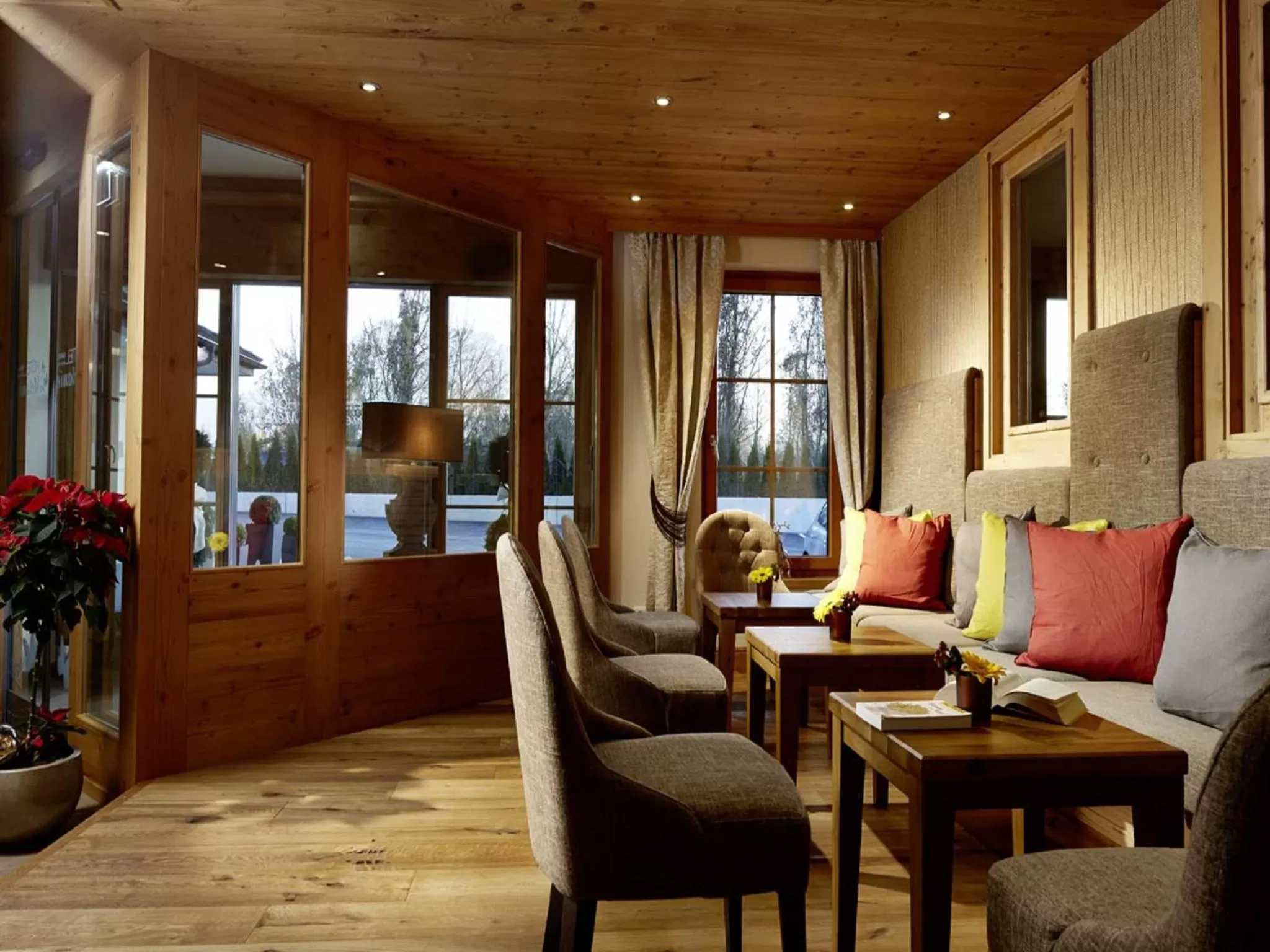 Lounge or bar in Hotel Garni Melanie