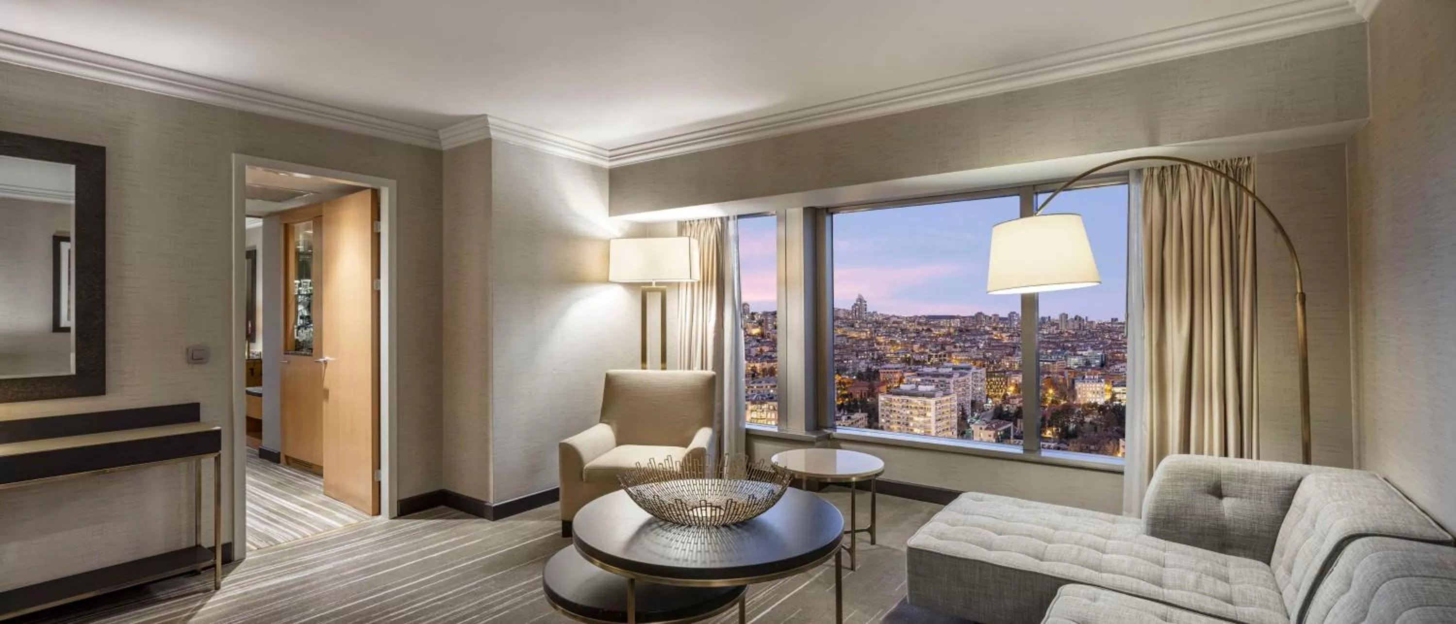 Living room in Ankara HiltonSA