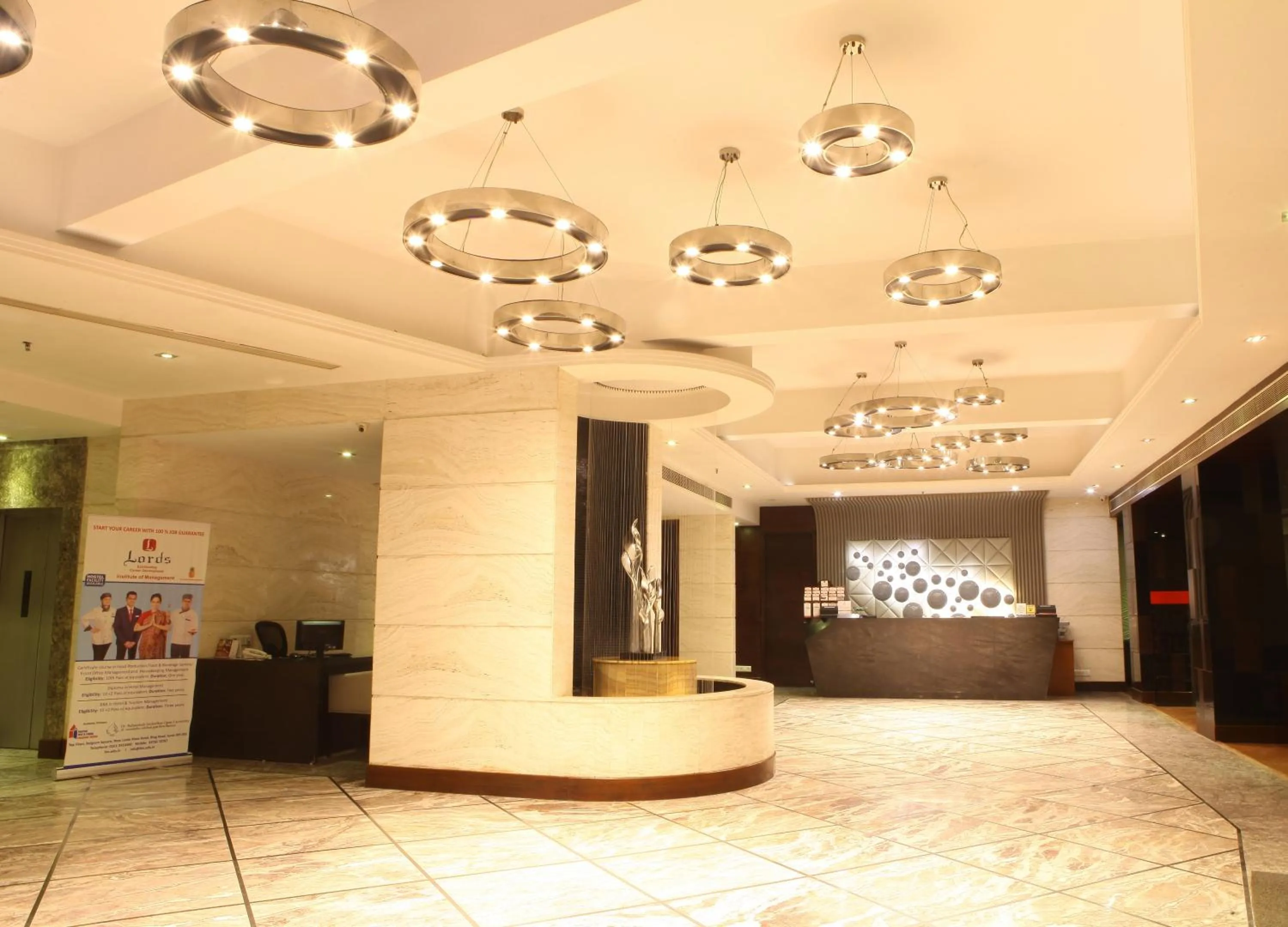 Lobby or reception in Lords Plaza Surat