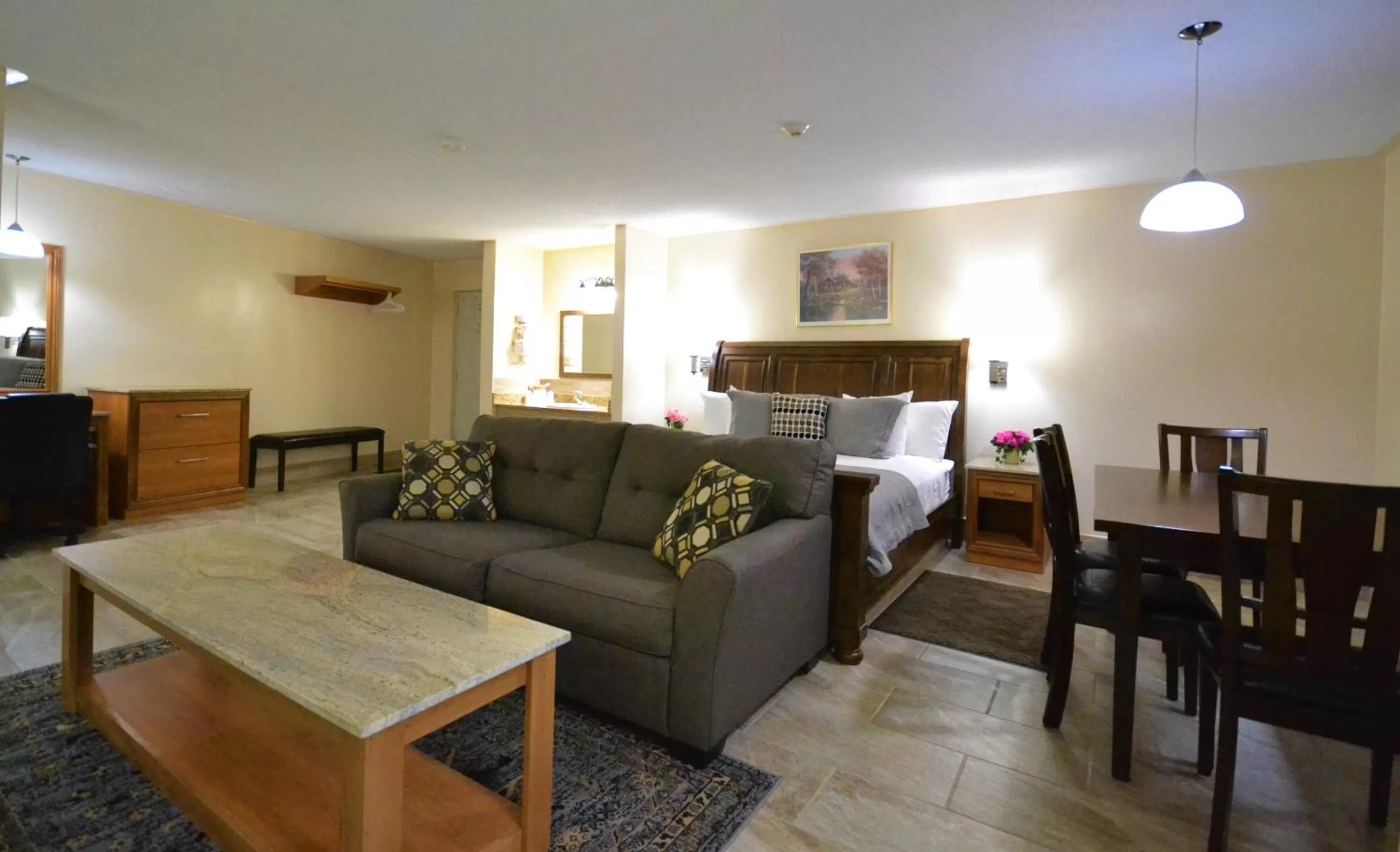 Seating area in Newmarket Inn