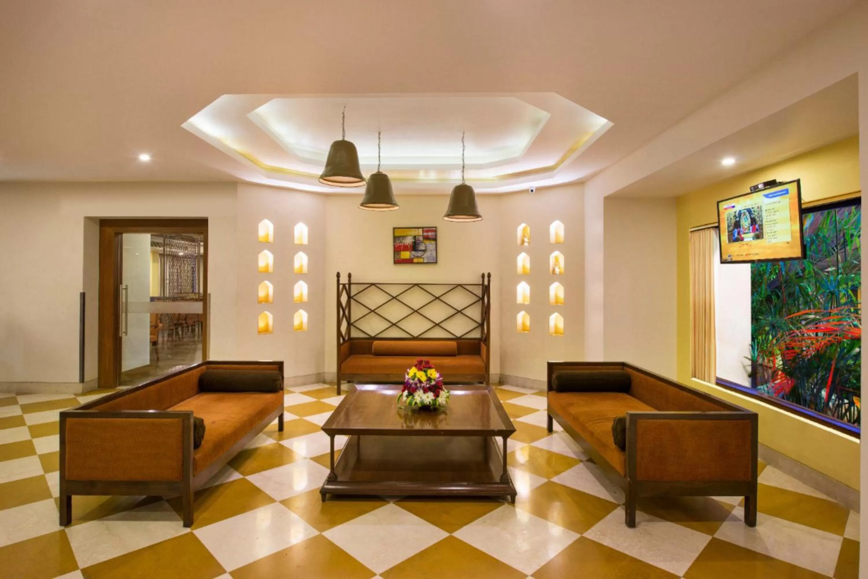 Lobby or reception in Hotel Abigail Goradia's