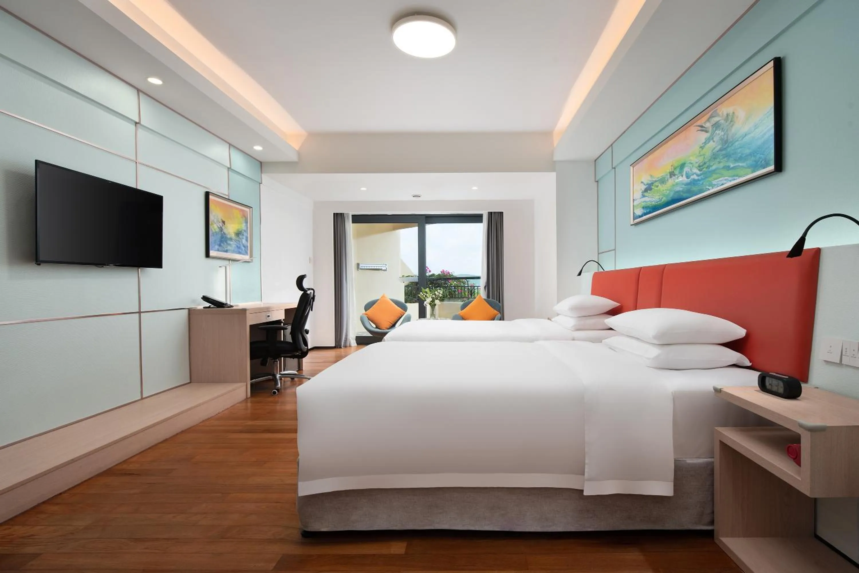 Bed in Horizon Resort & Spa Yalong Bay-Yalong Bay Central