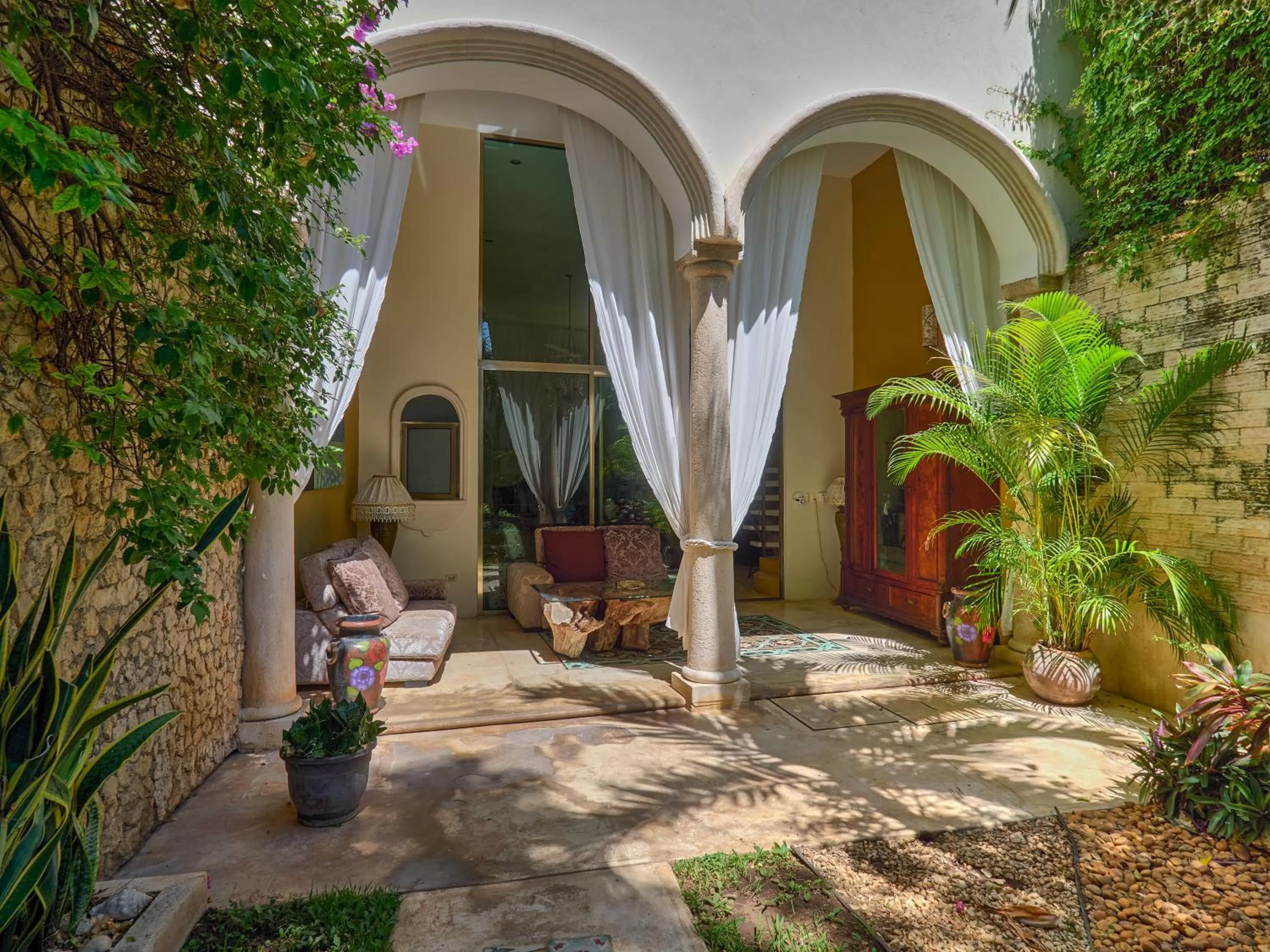 Garden in El Palacito Secreto Luxury Boutique Hotel & Spa