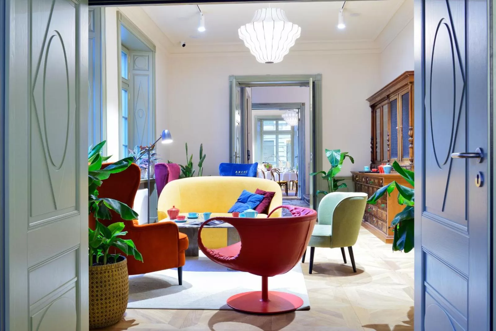 Property building in ARCHE Dwór Uphagena Gdańsk