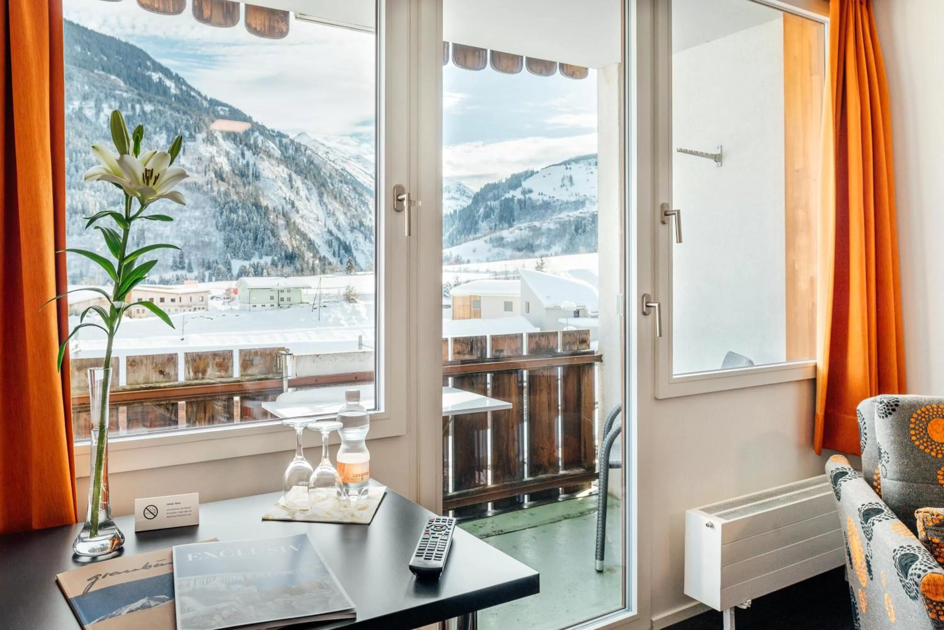 Mountain view in Hotel Restaurant La Furca