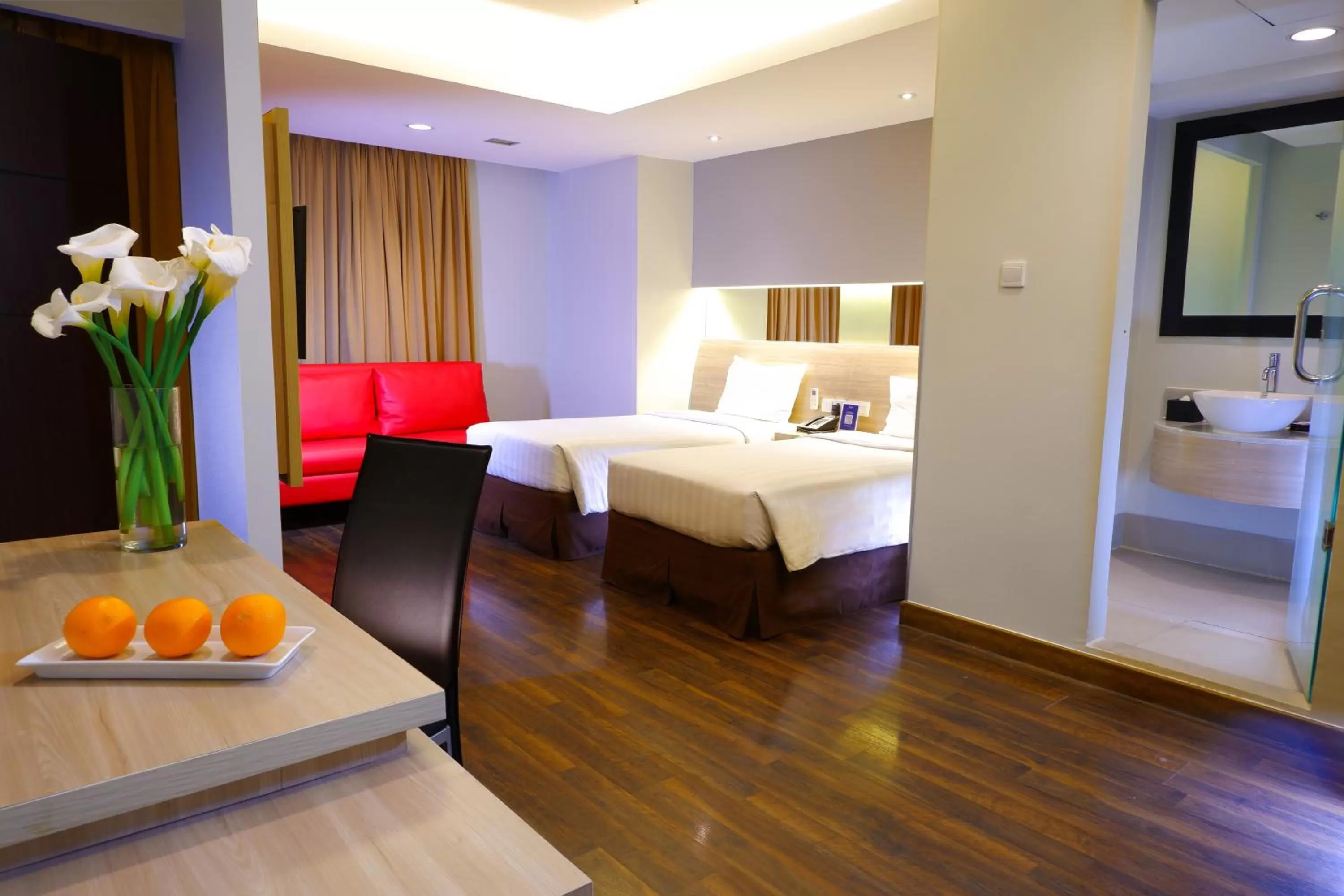 Bed in ASTON Pluit Hotel & Residence