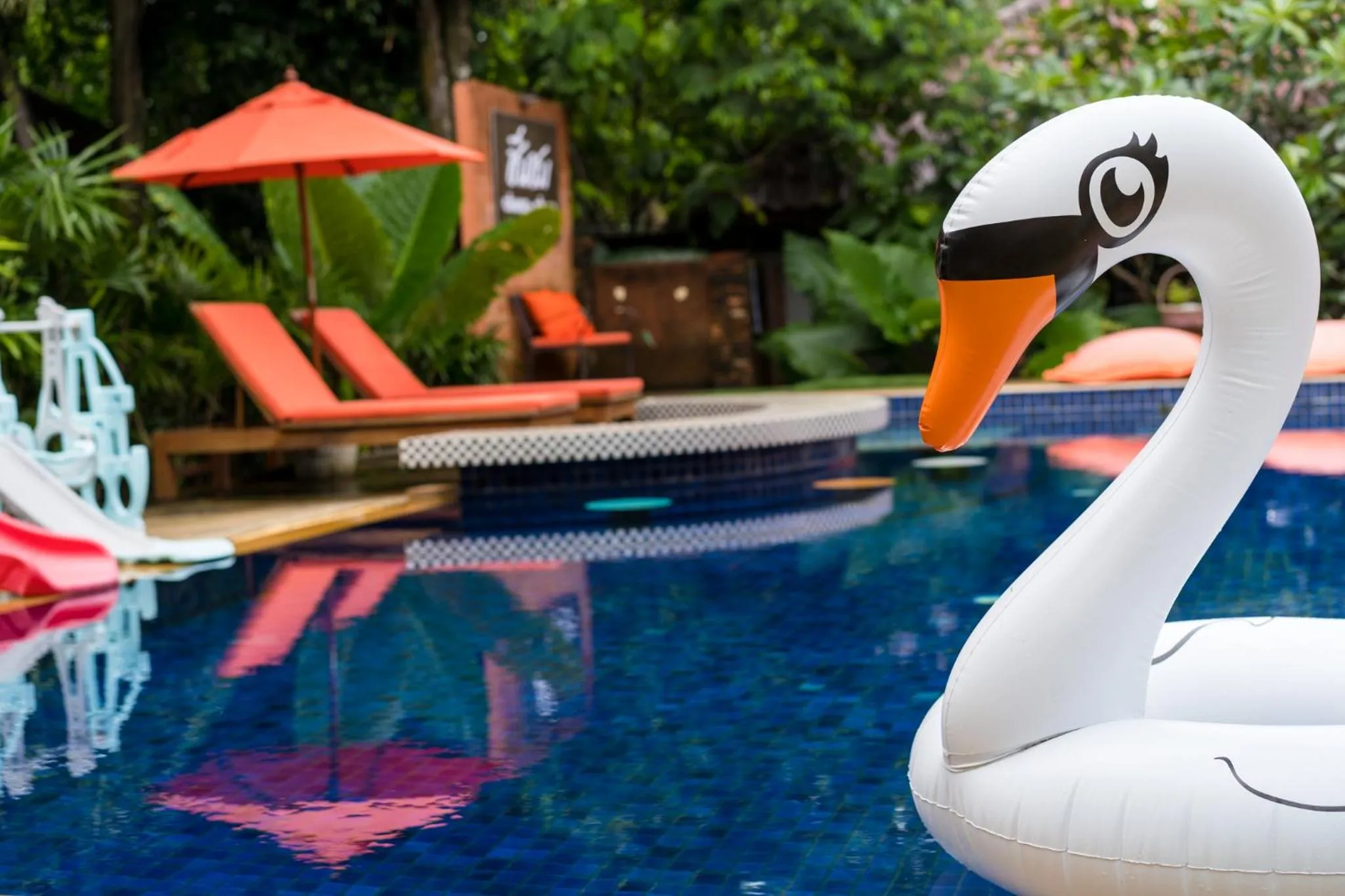 Aqua park in Flora Ville-SHA PLUS