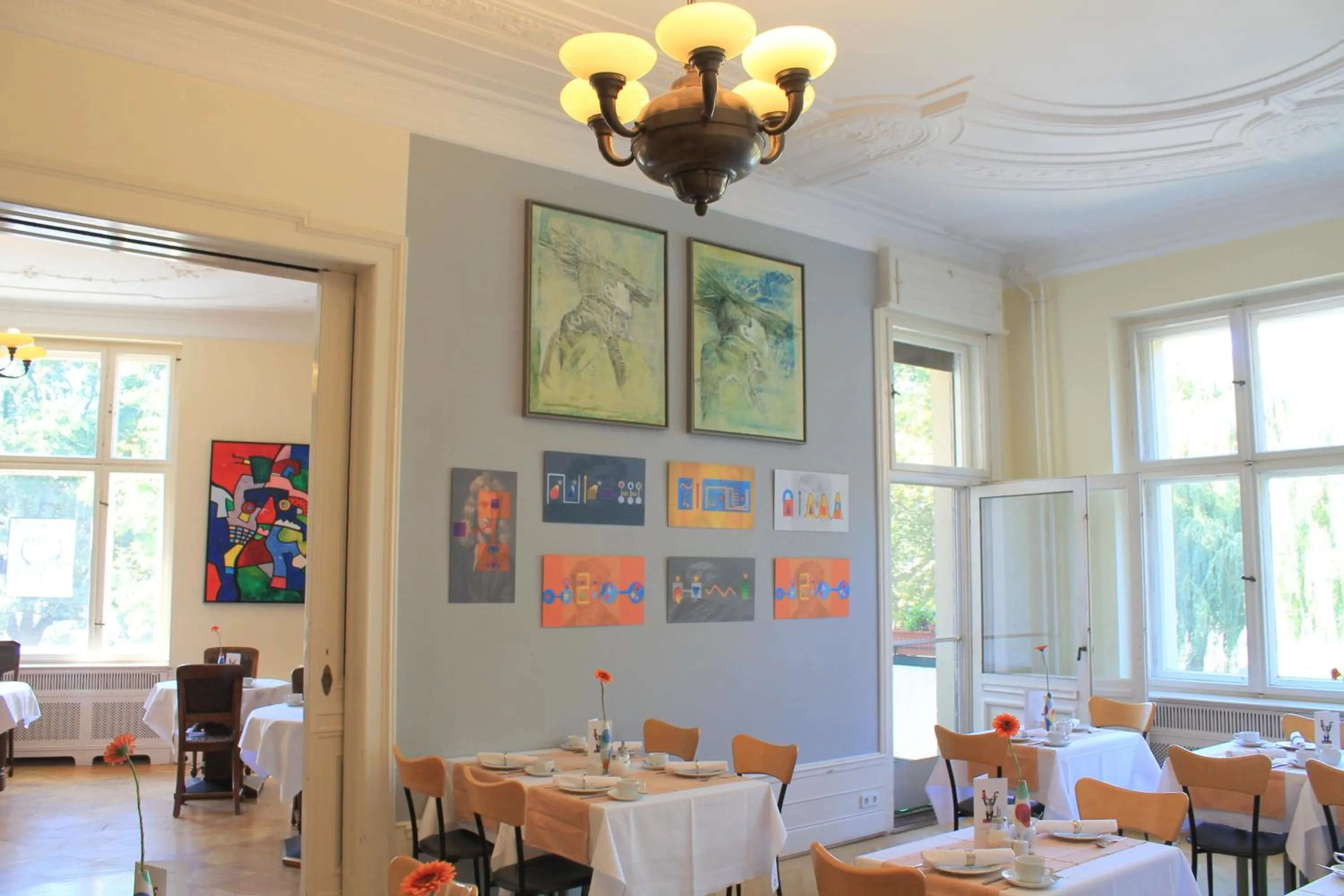 Restaurant/places to eat in Hotel Hansablick