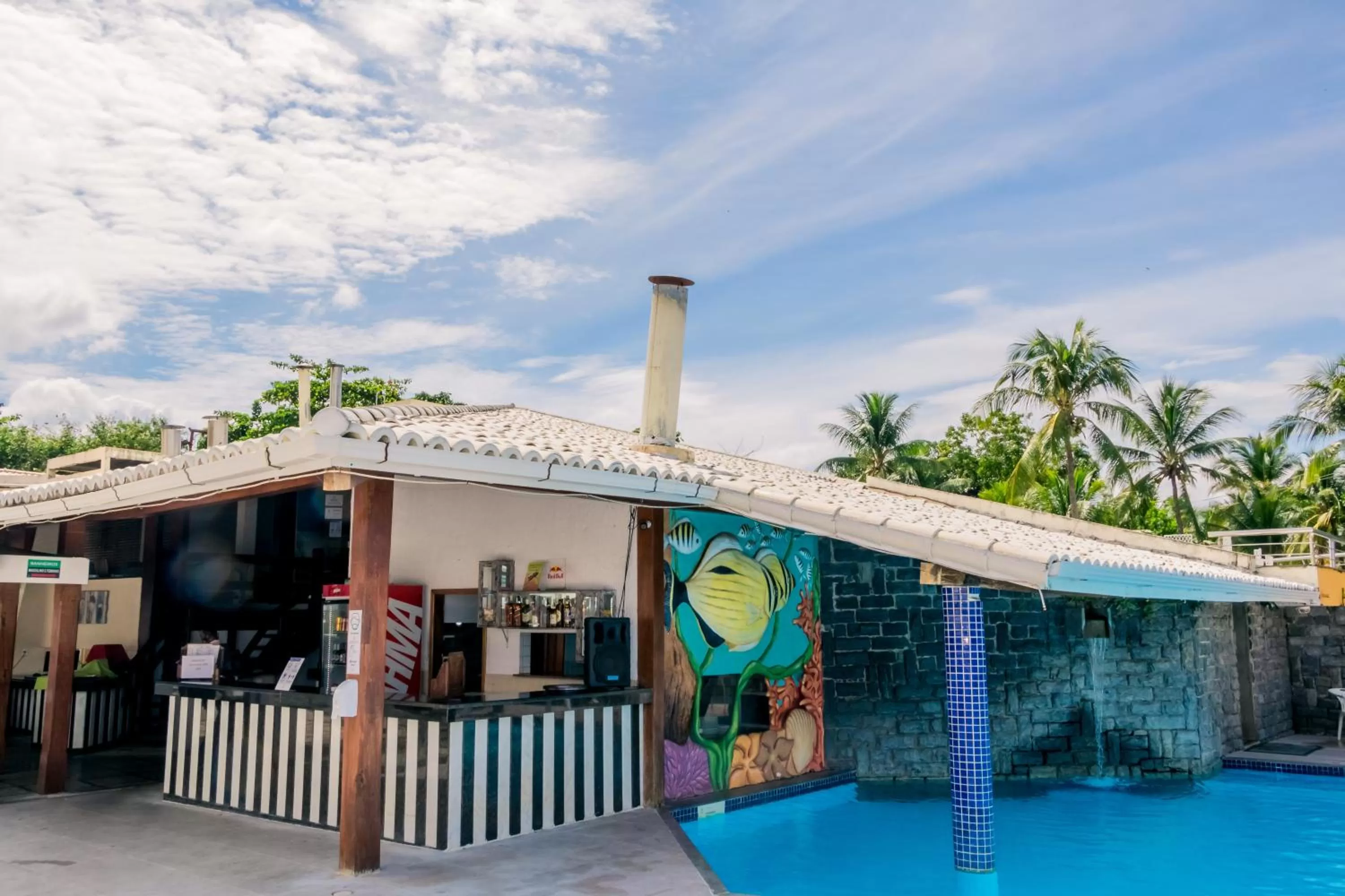 Lounge or bar in Bosque do Porto Praia Hotel