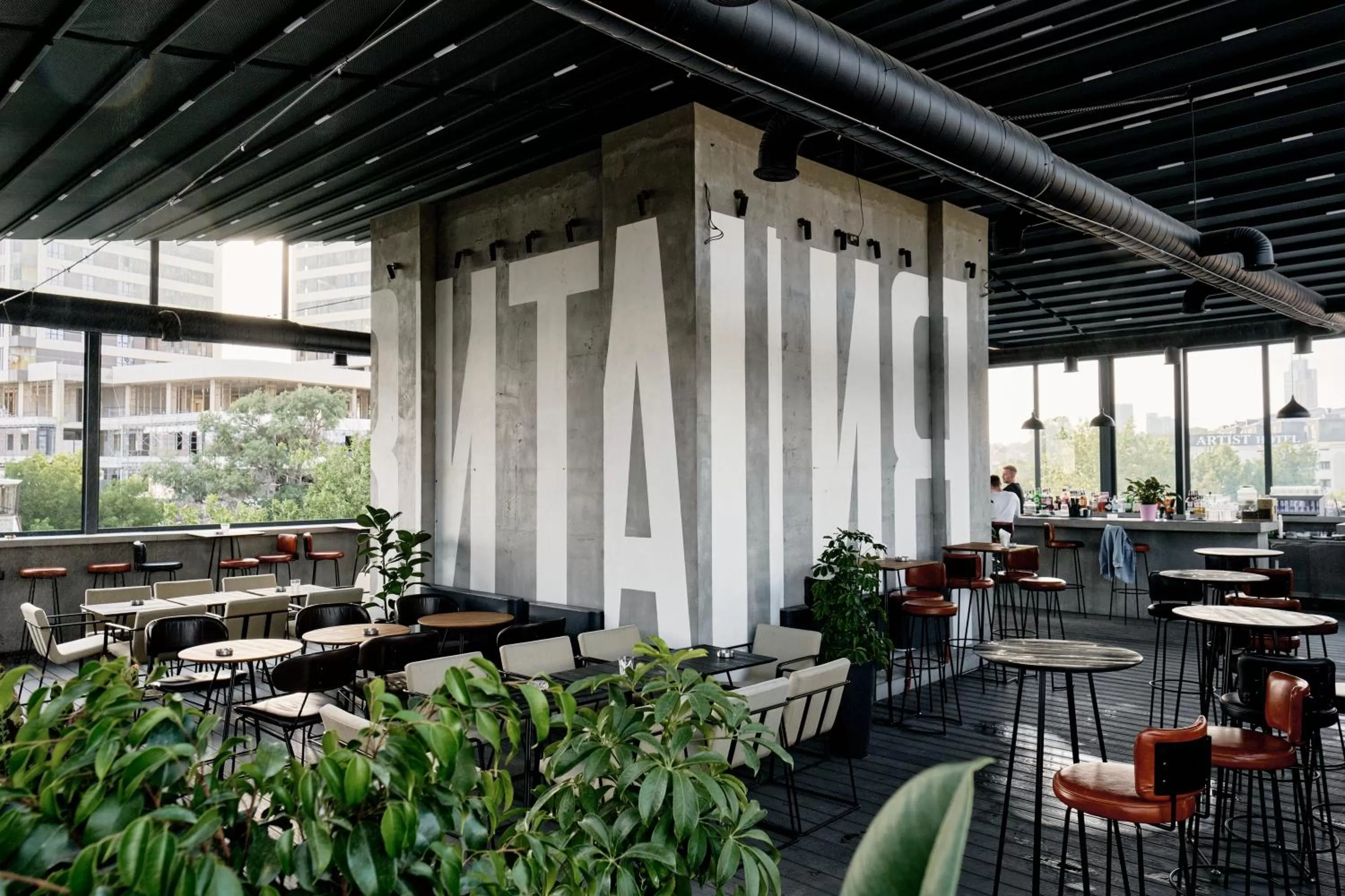 Balcony/Terrace in Sapiens Hotel