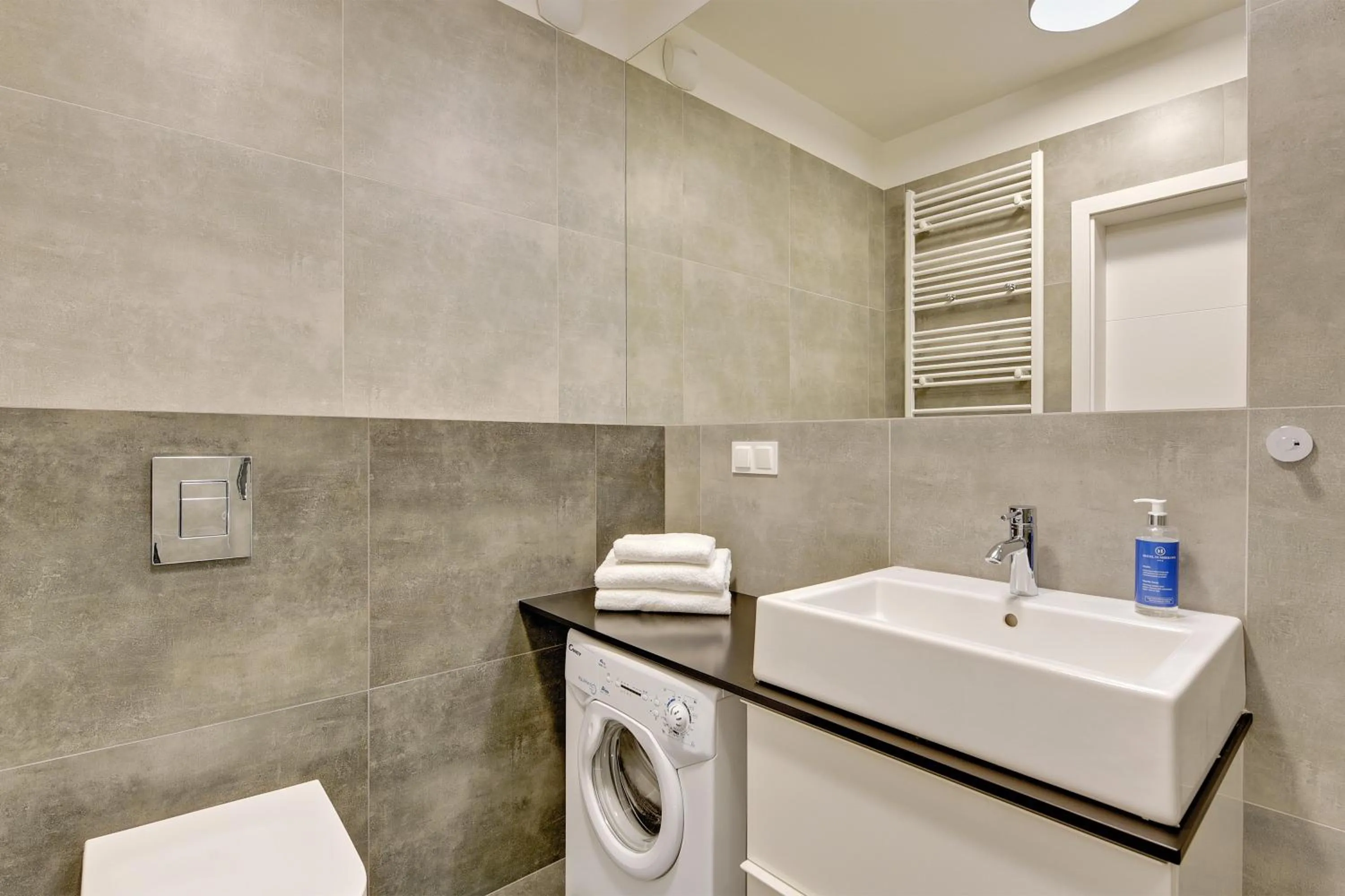 Bathroom in GRANO APARTMENTS Gdańsk Motława SPA & Wellness