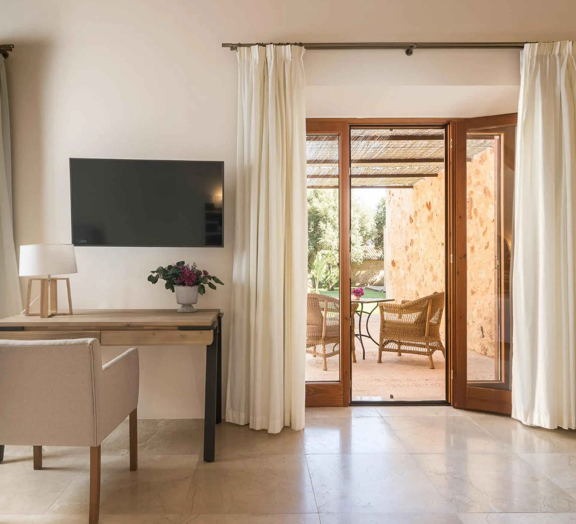 Garden view in Hotel Rural Son Mas - 4*