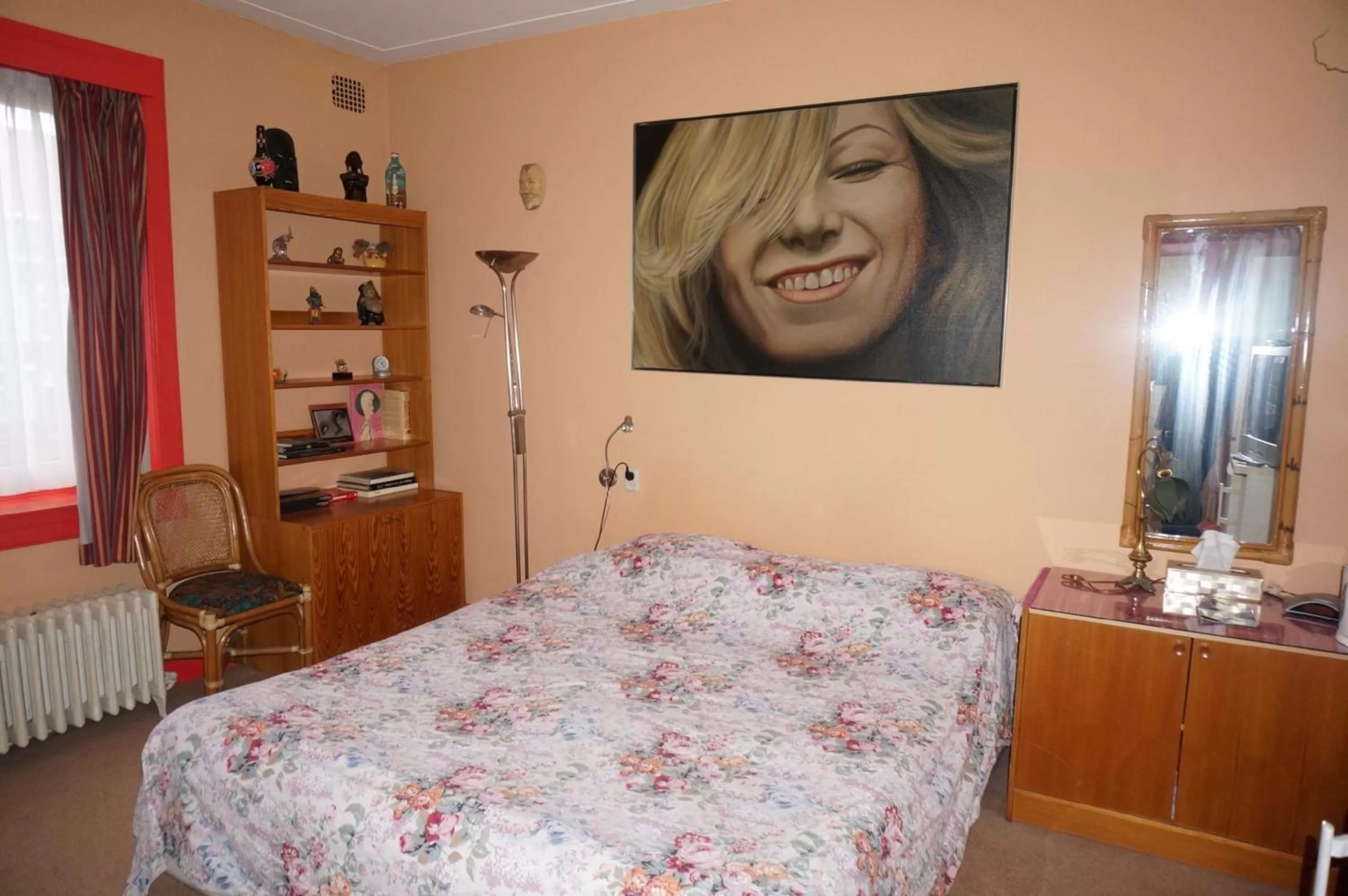 Bed in Xaviera's Bed and Breakfast