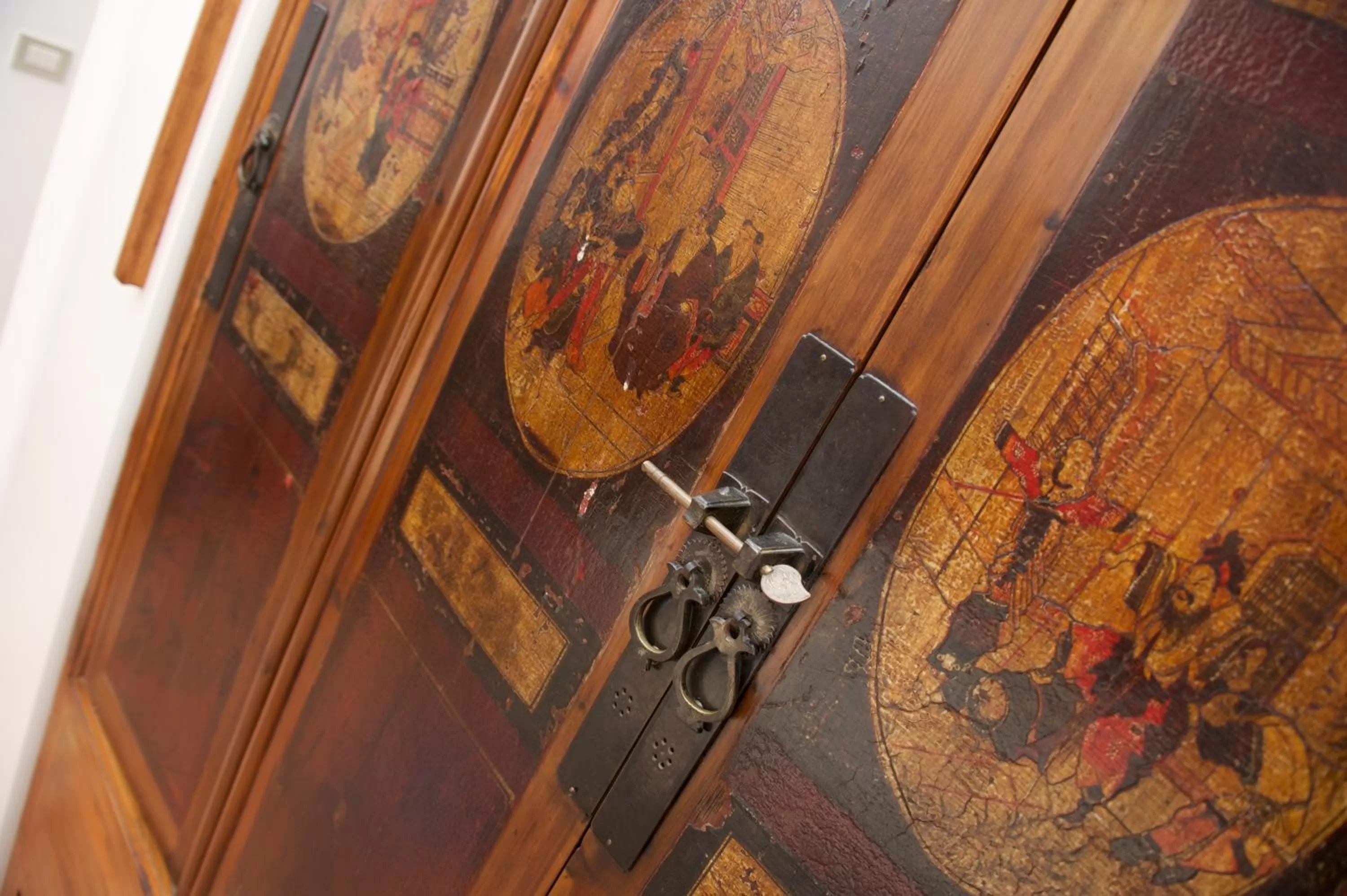 Decorative detail in Villa Lieta