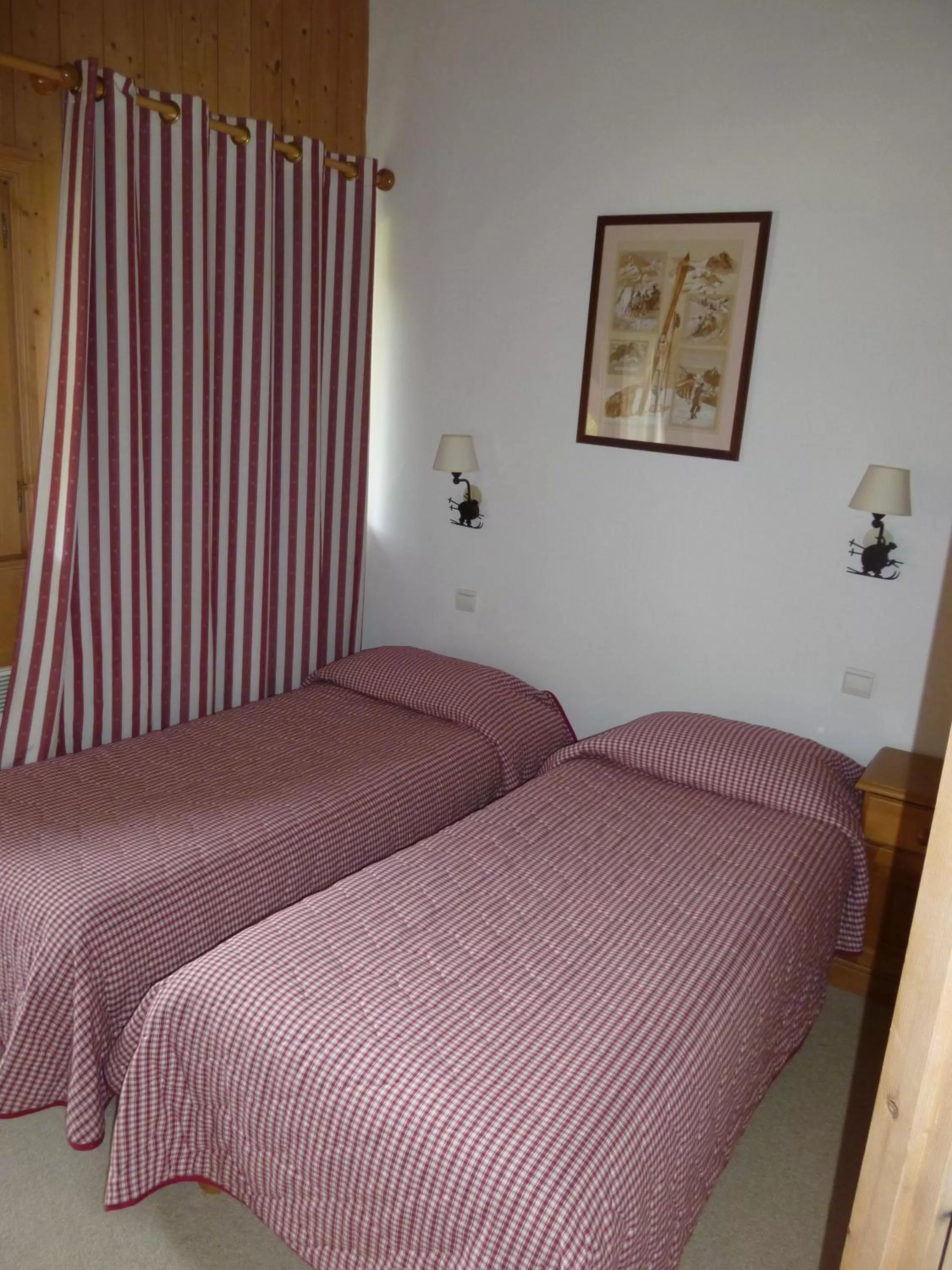 Bed in Chalets de Julie
