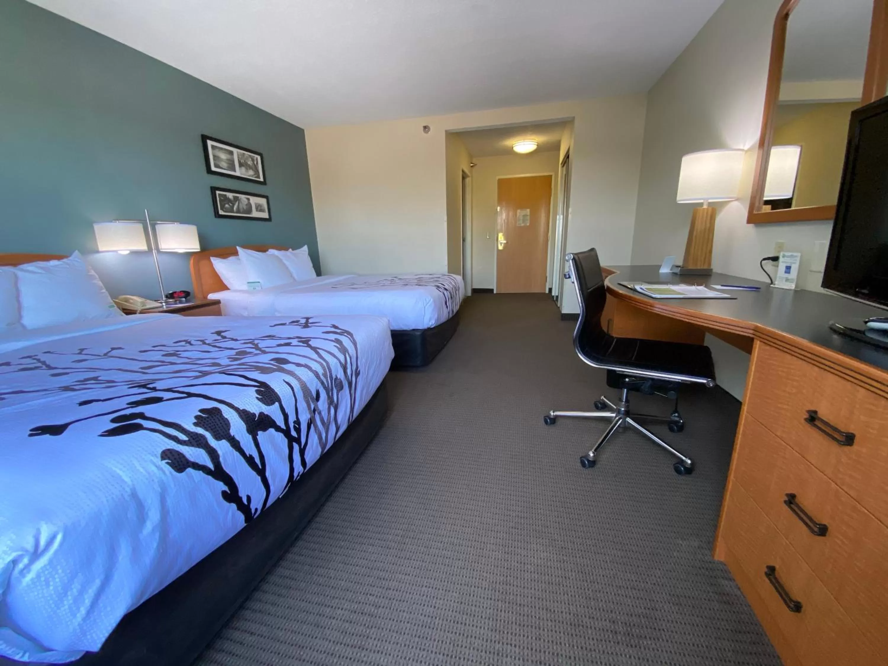 Bedroom, Bed in Sleep Inn & Suites Davenport - Quad Cities