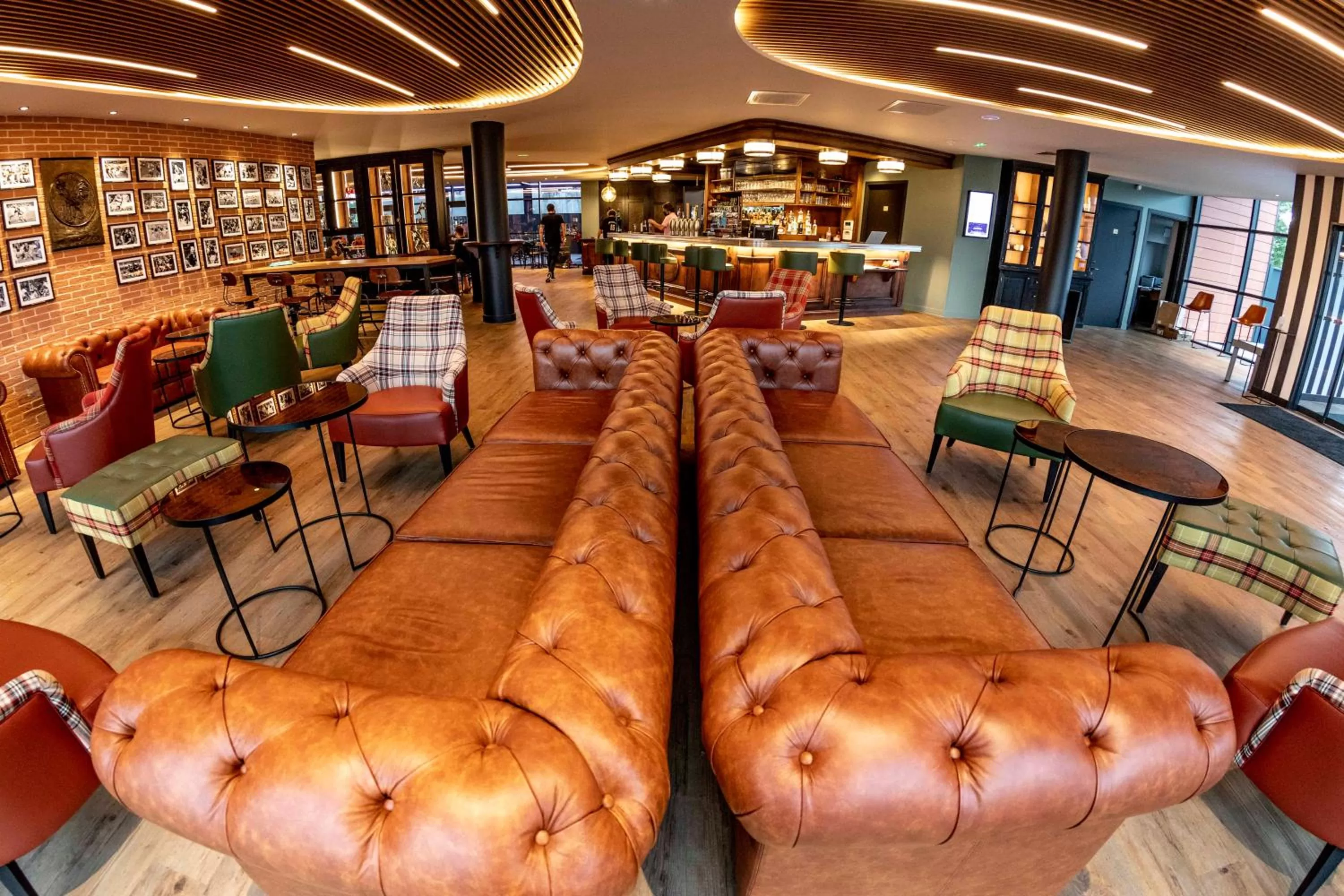 Lounge or bar in ibis Styles Castelnaudary